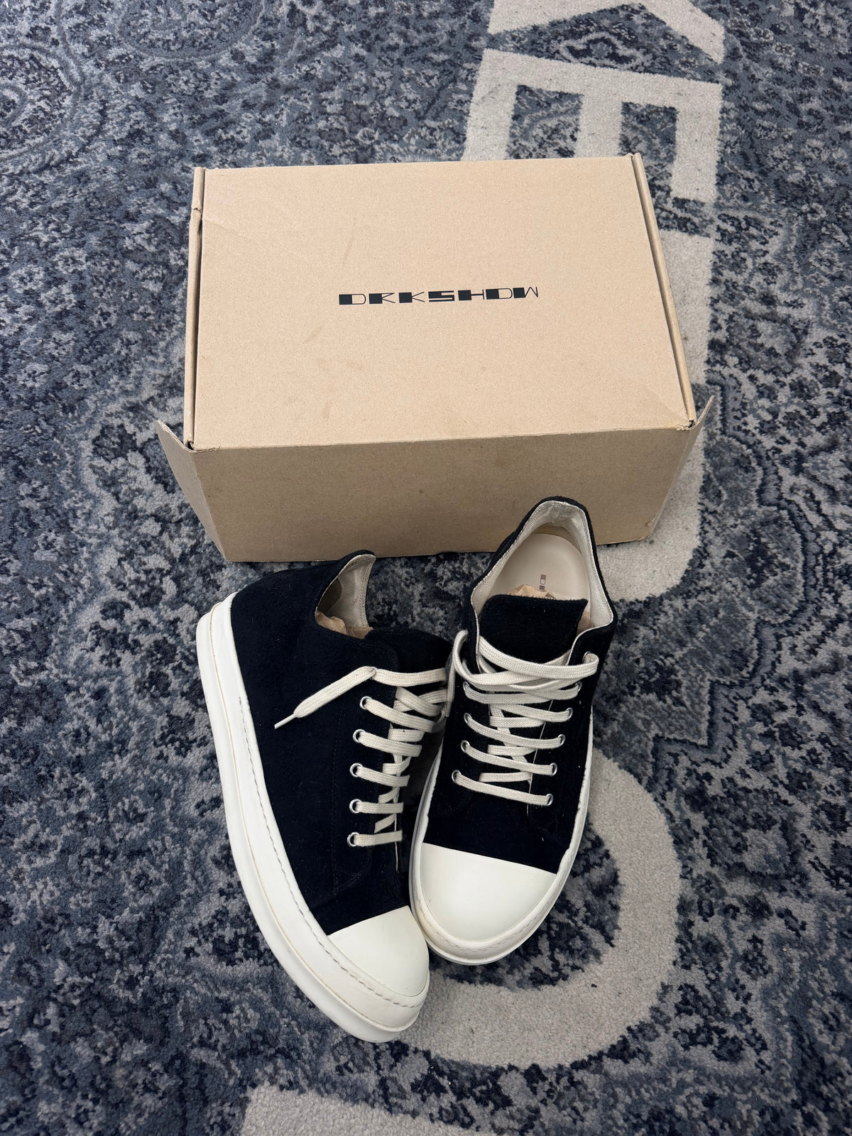 Rick Owen Drkshdw Lows Size 45 U Wb