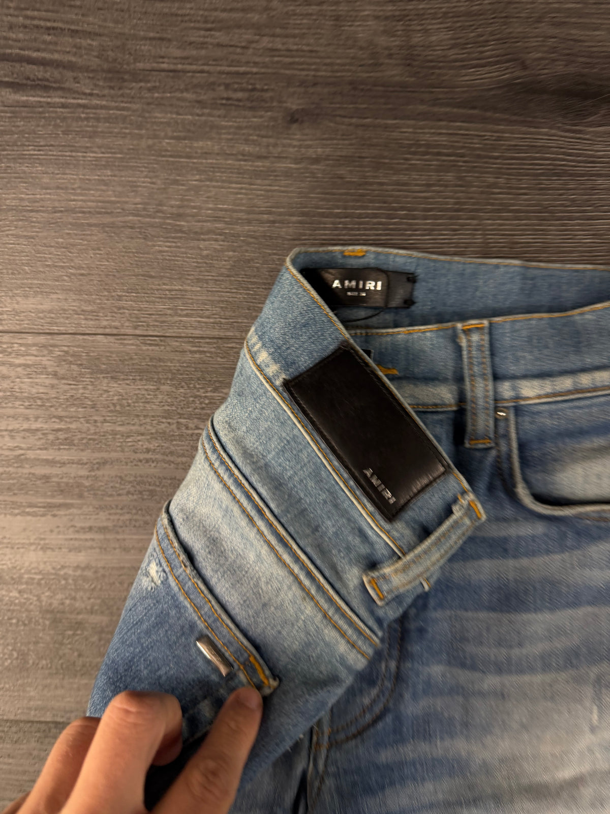 AMIRI aloha patch mx1 jeans indigo 31 U