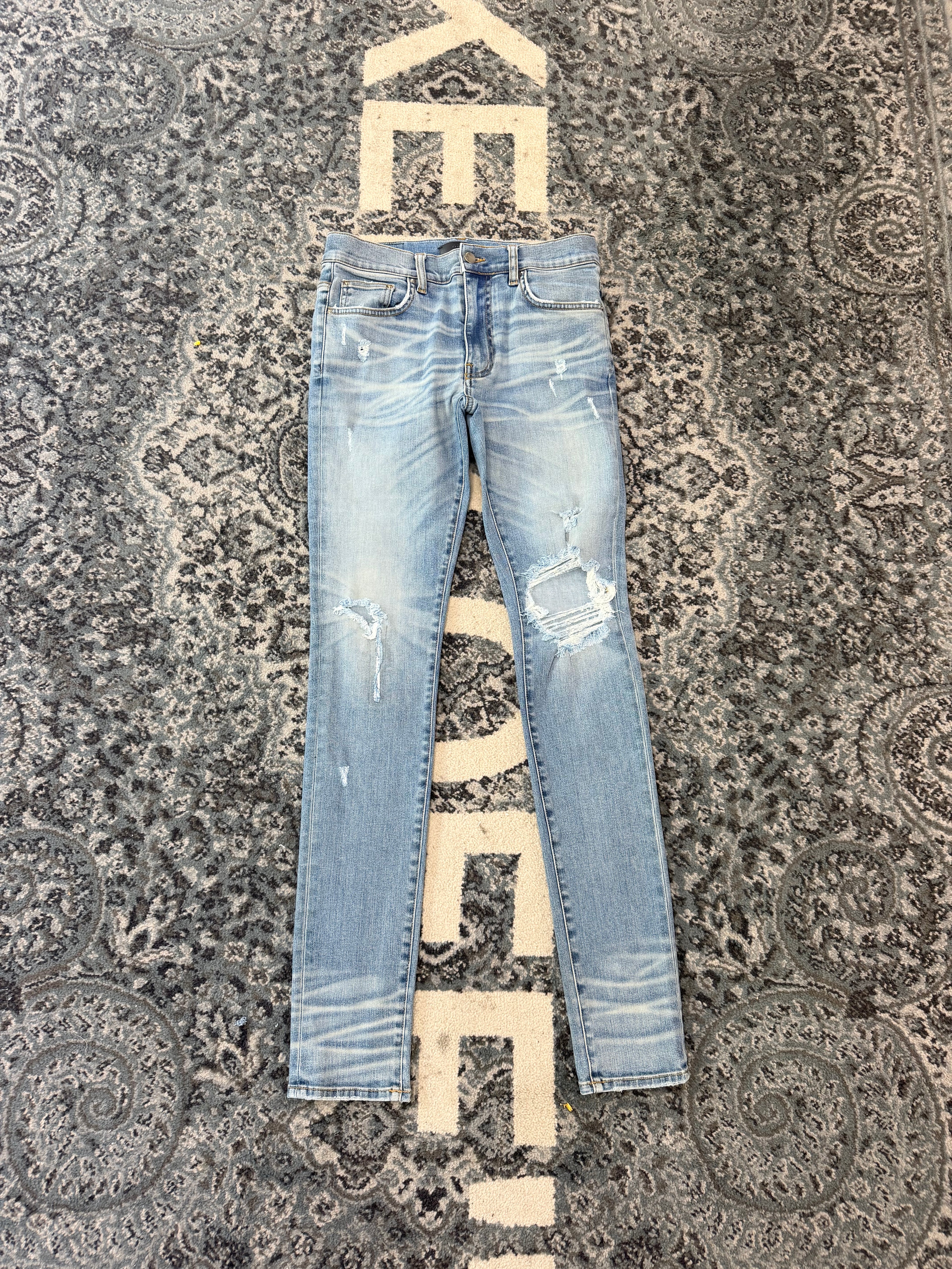 Amiri Split Knee Jeans Size 30 U