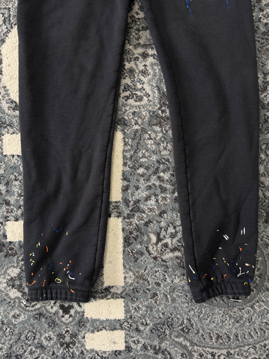 AMIRI paint drip sweatpants black L U