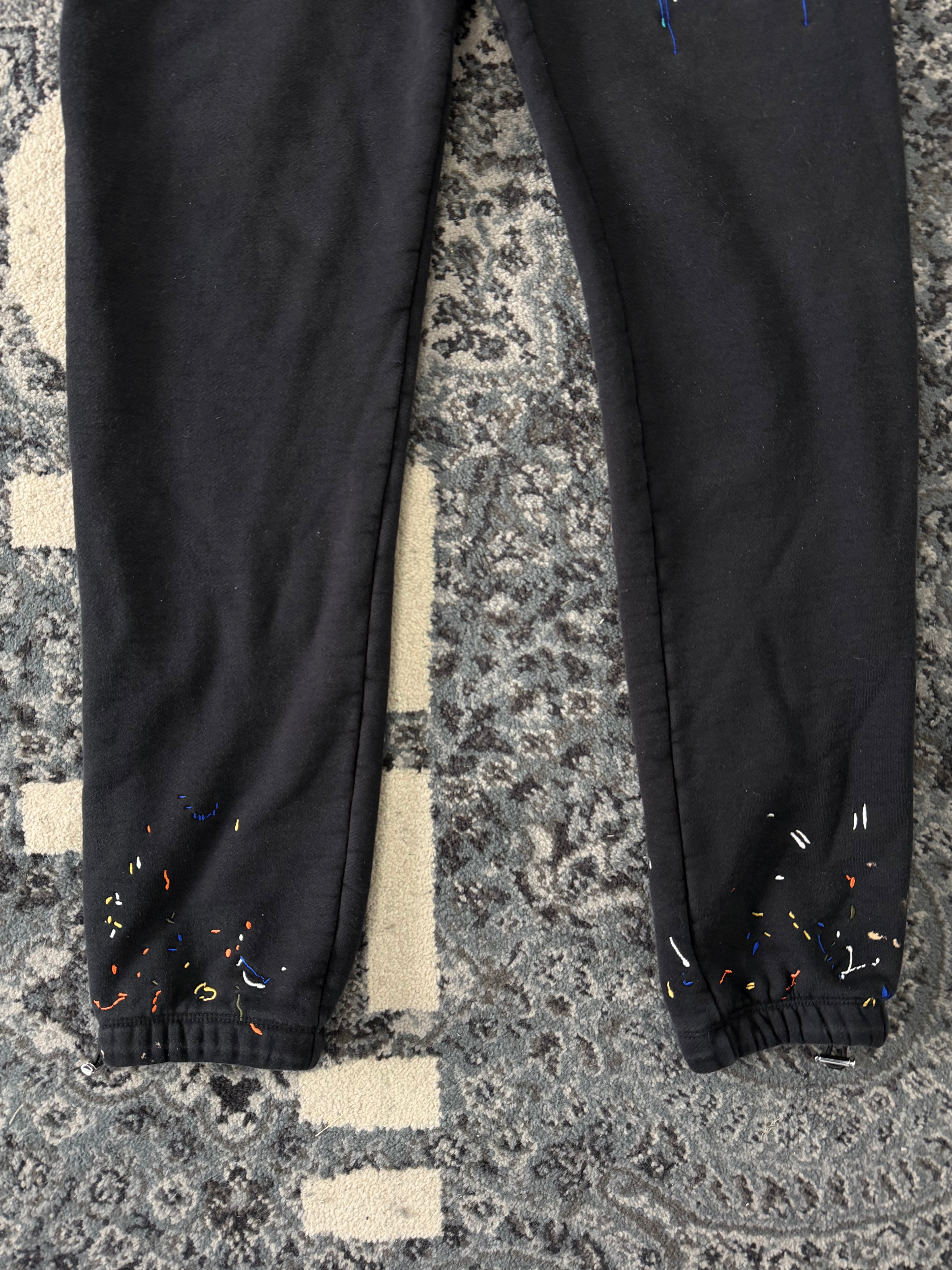 AMIRI paint drip sweatpants black L U
