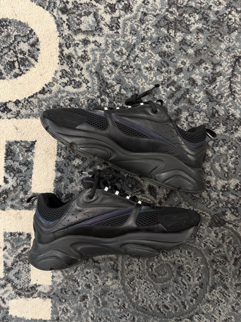 DIOR B22 runners reflective black 46 (13M) NB NI U