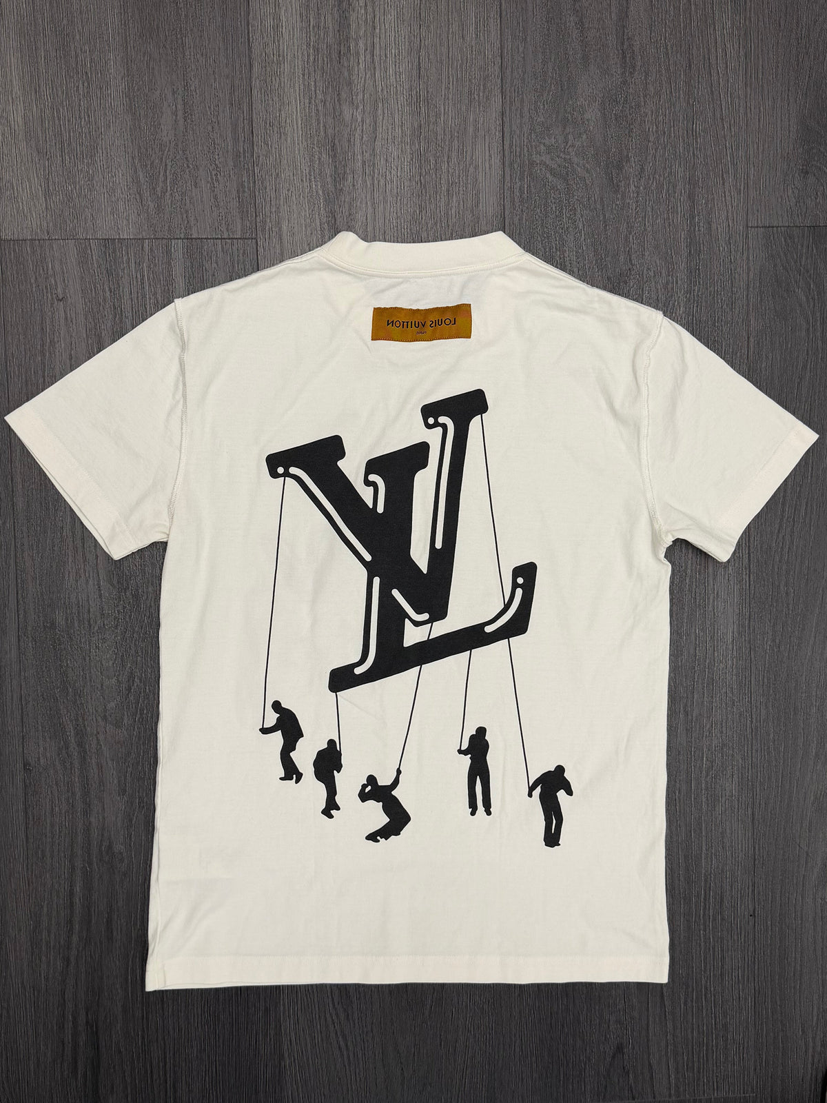 LV virgil dancing man shirt white S U