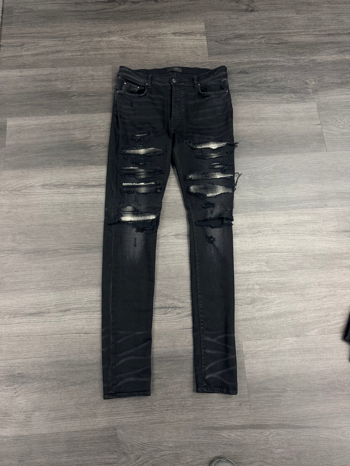 Amiri Oreo thrasher patch black Jeans Size 36 U