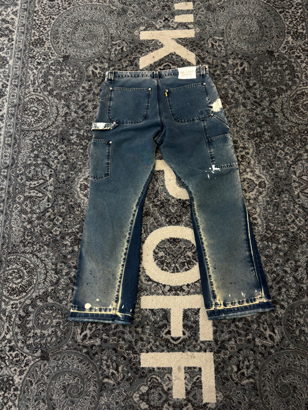 Gallery blue Carpenter pants navy Sz 36