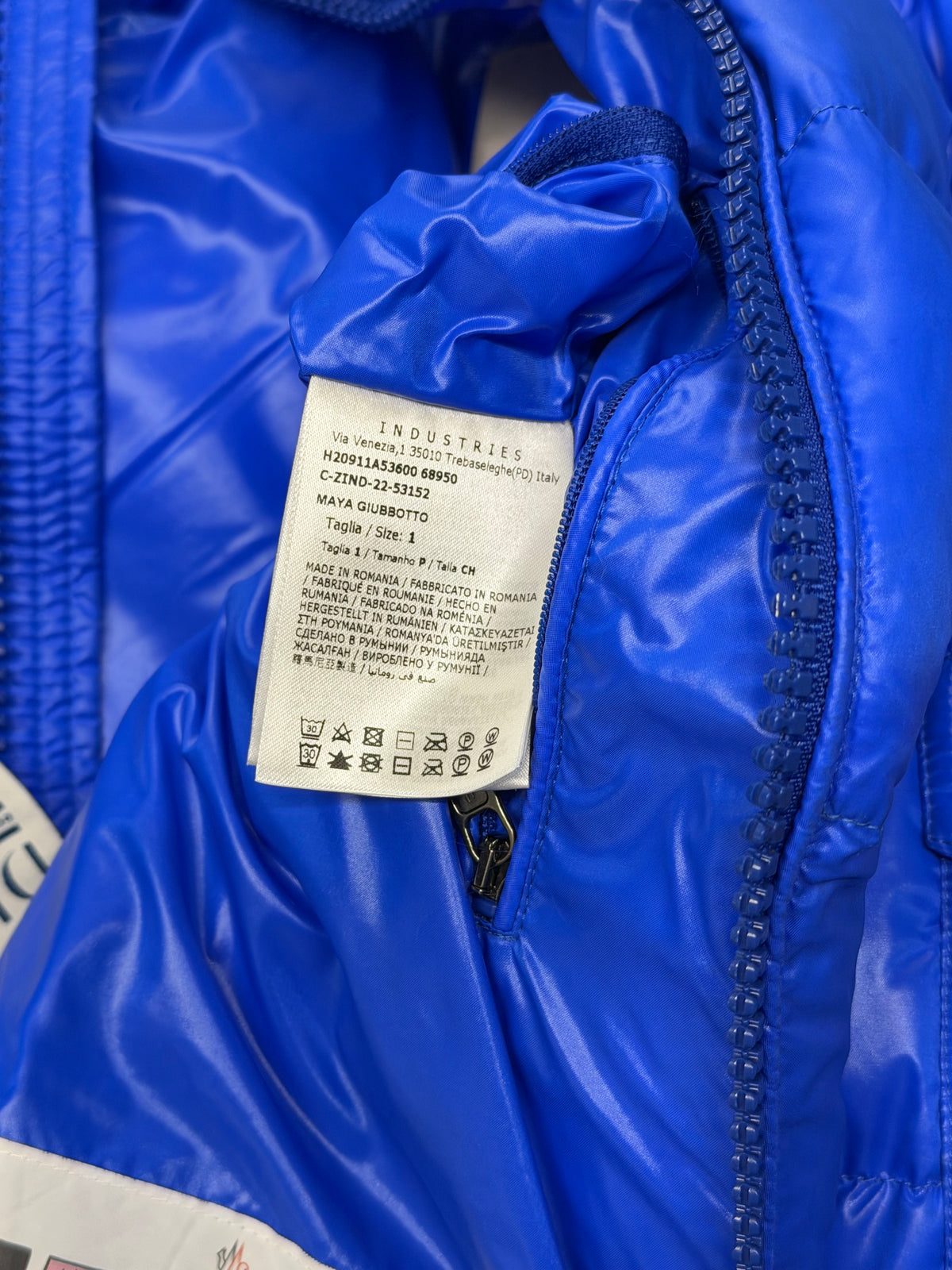 MONCLER maya guibotto blue 1 (S) U