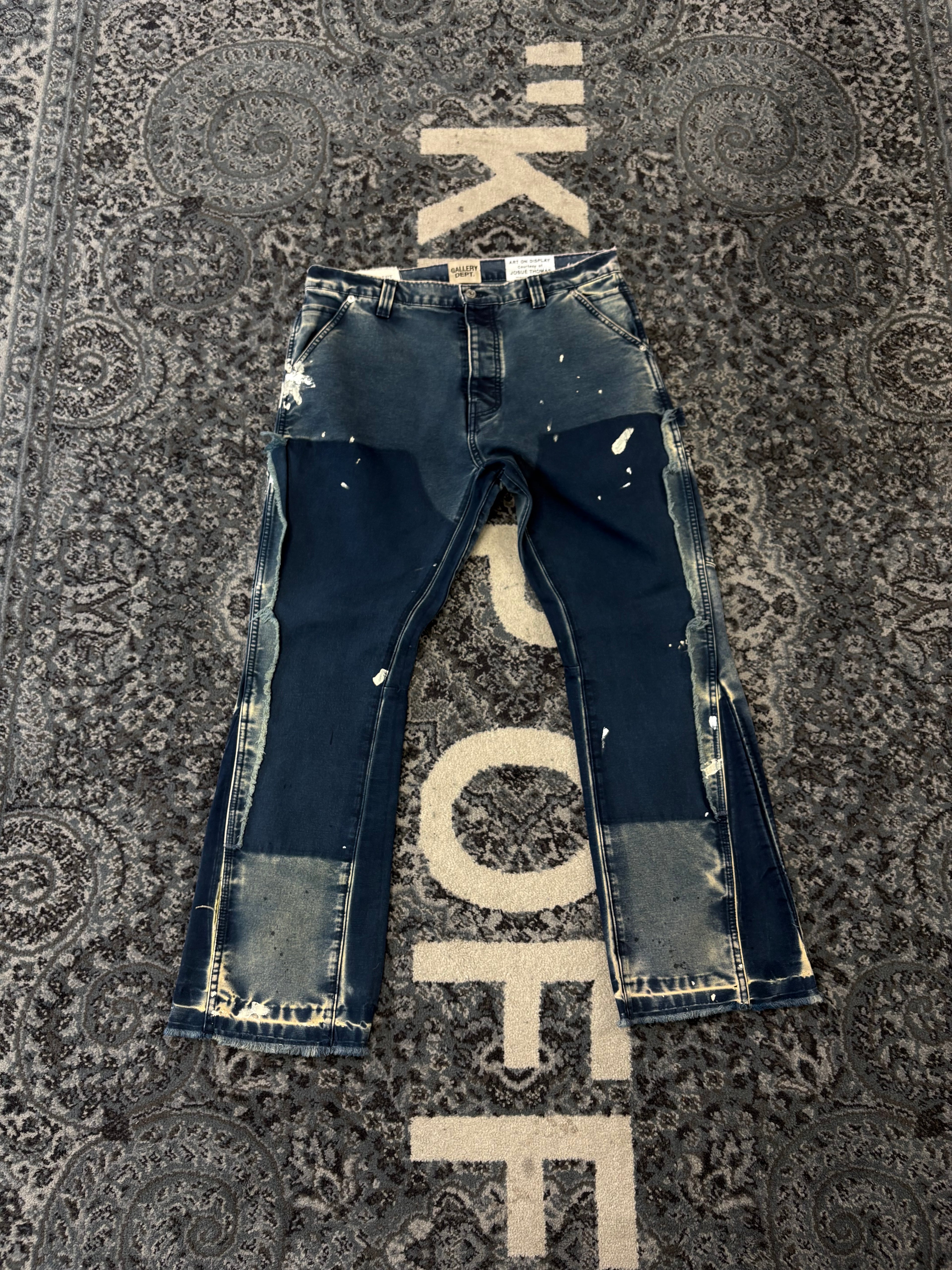 Gallery blue Carpenter pants navy Sz 36
