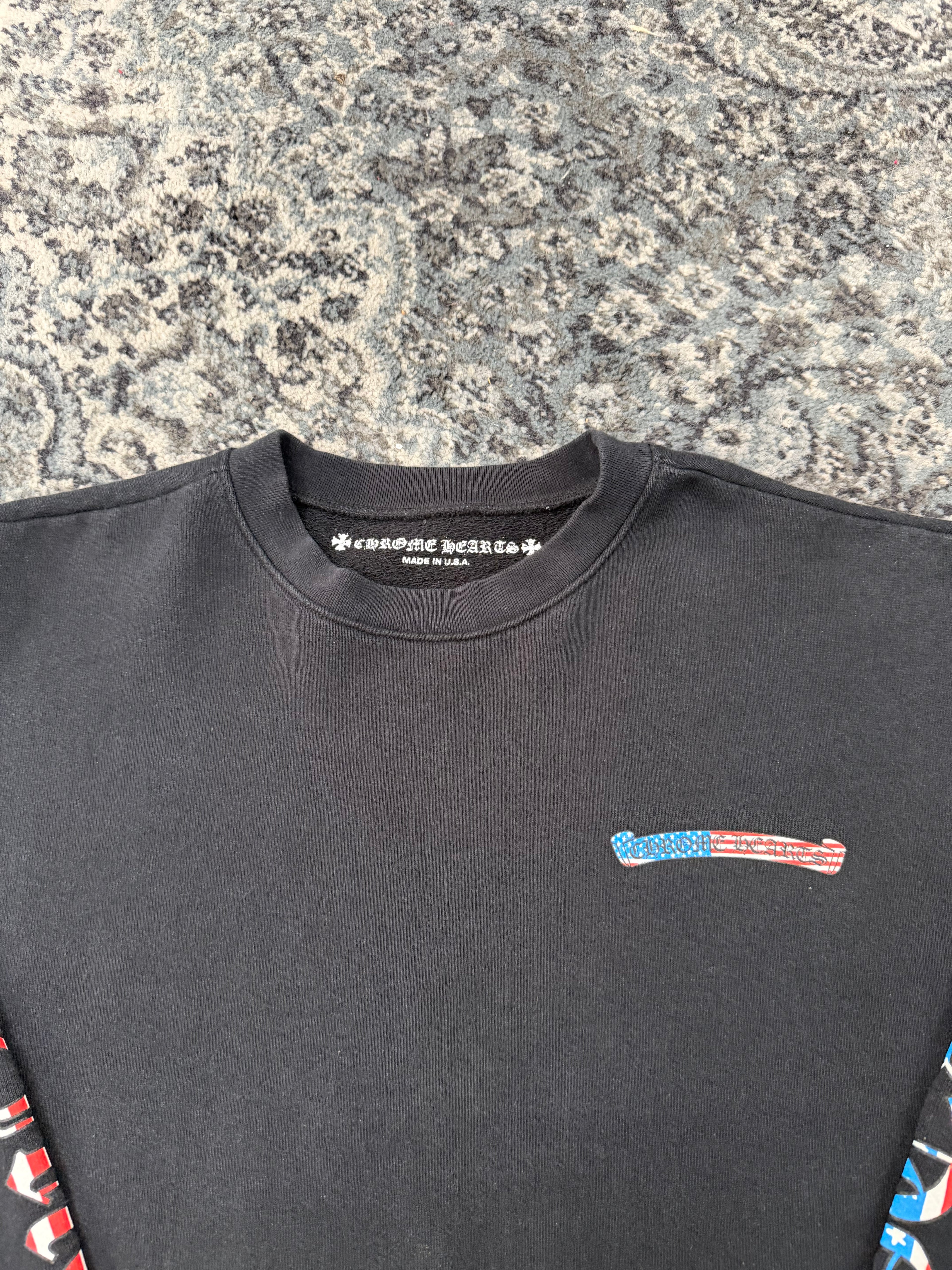 CHROME HEARTS matty boy USA crewneck black M (Fits S) U