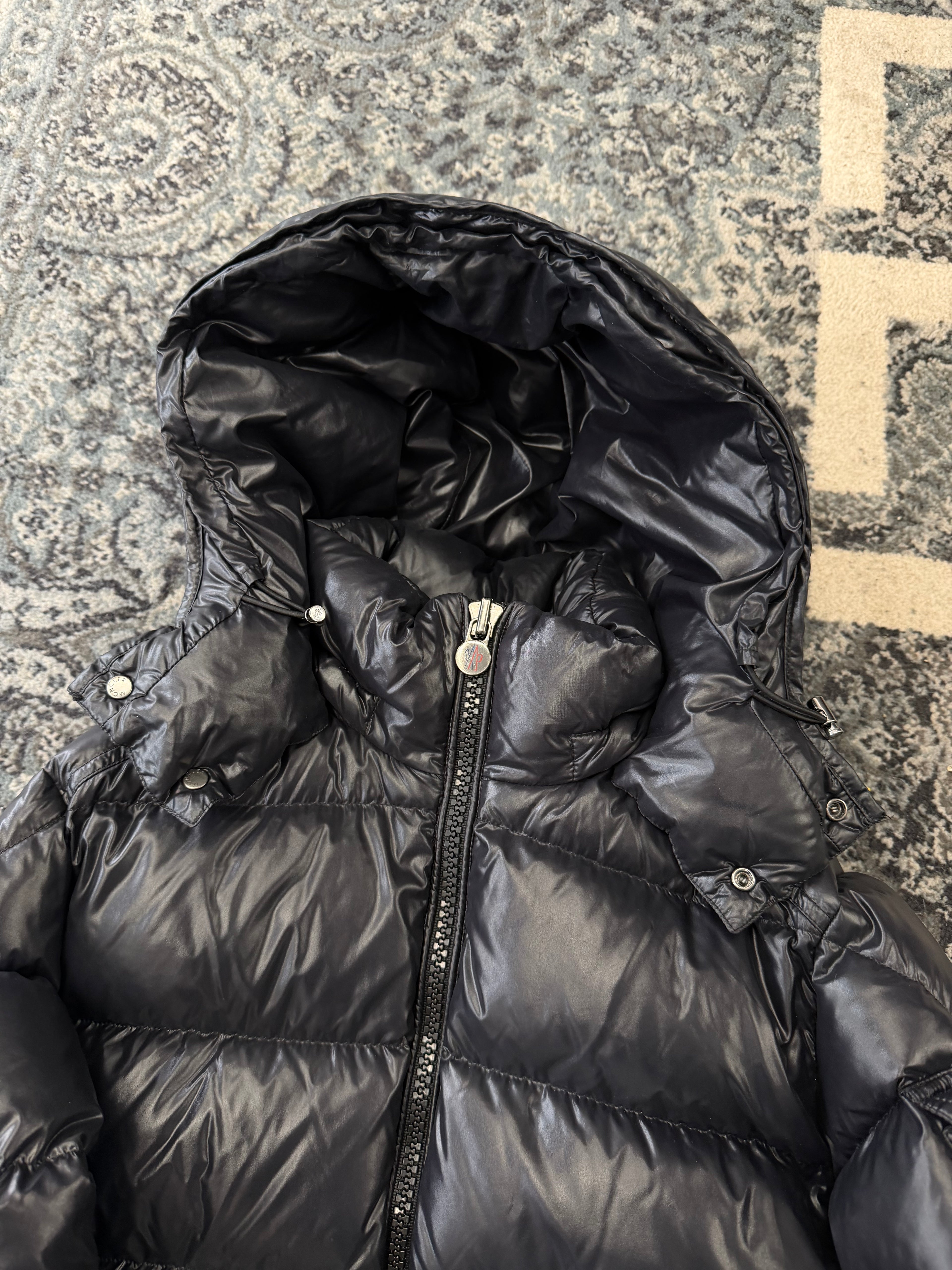 MONCLER maya puffer jacket black 1 (S) U