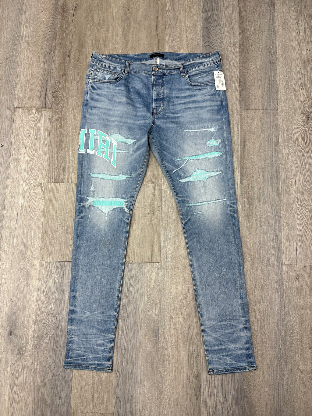 MA applique jeans aqua 40 DSWT