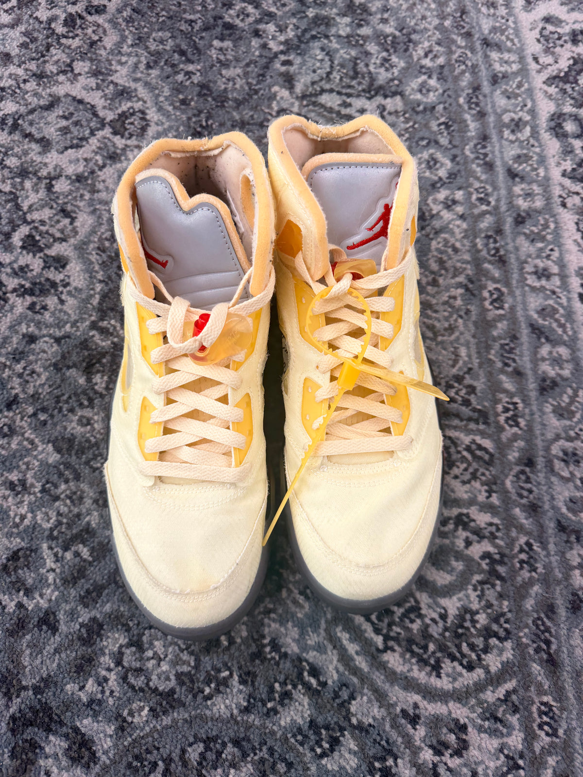 Jordan 5 Off White Sail Size 10.5 No Box U
