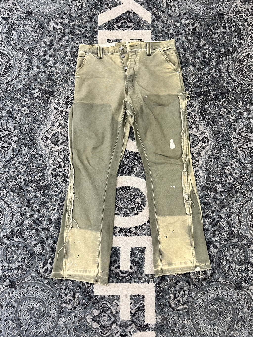 Gallery Dept. green carpenter pants sz 34 U