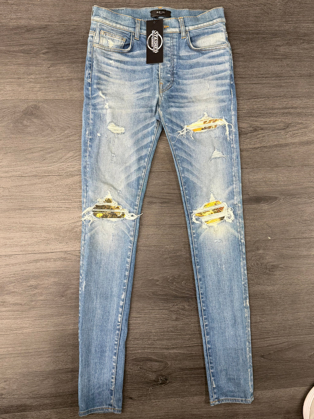 AMIRI aloha patch mx1 jeans indigo 31 U