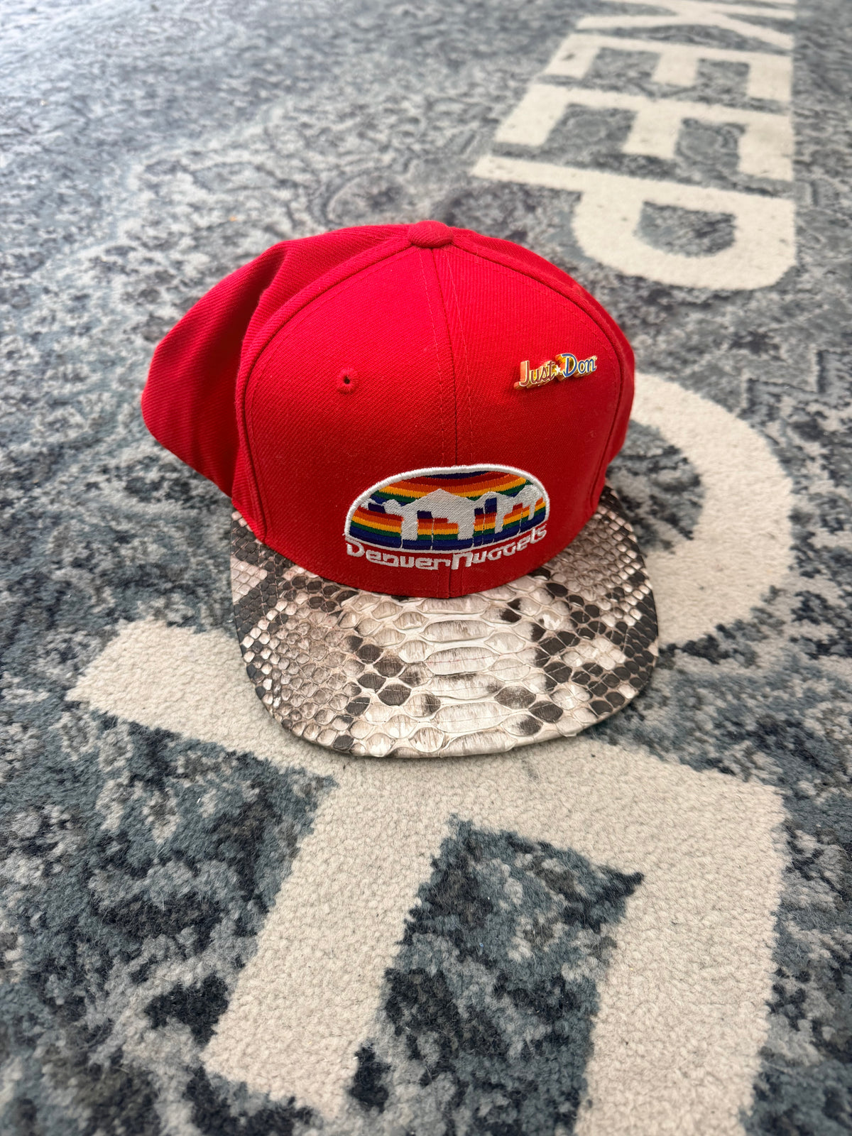 Just Don Denver Nuggets Hat With Pin