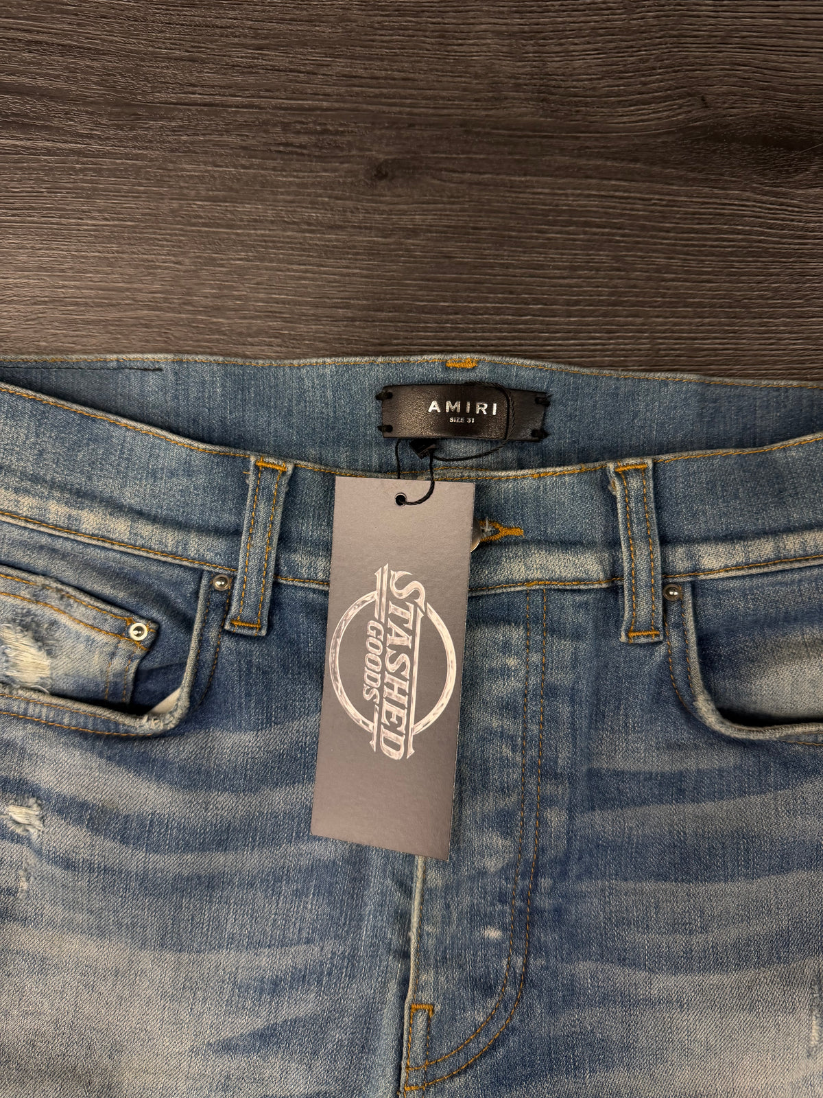 AMIRI aloha patch mx1 jeans indigo 31 U