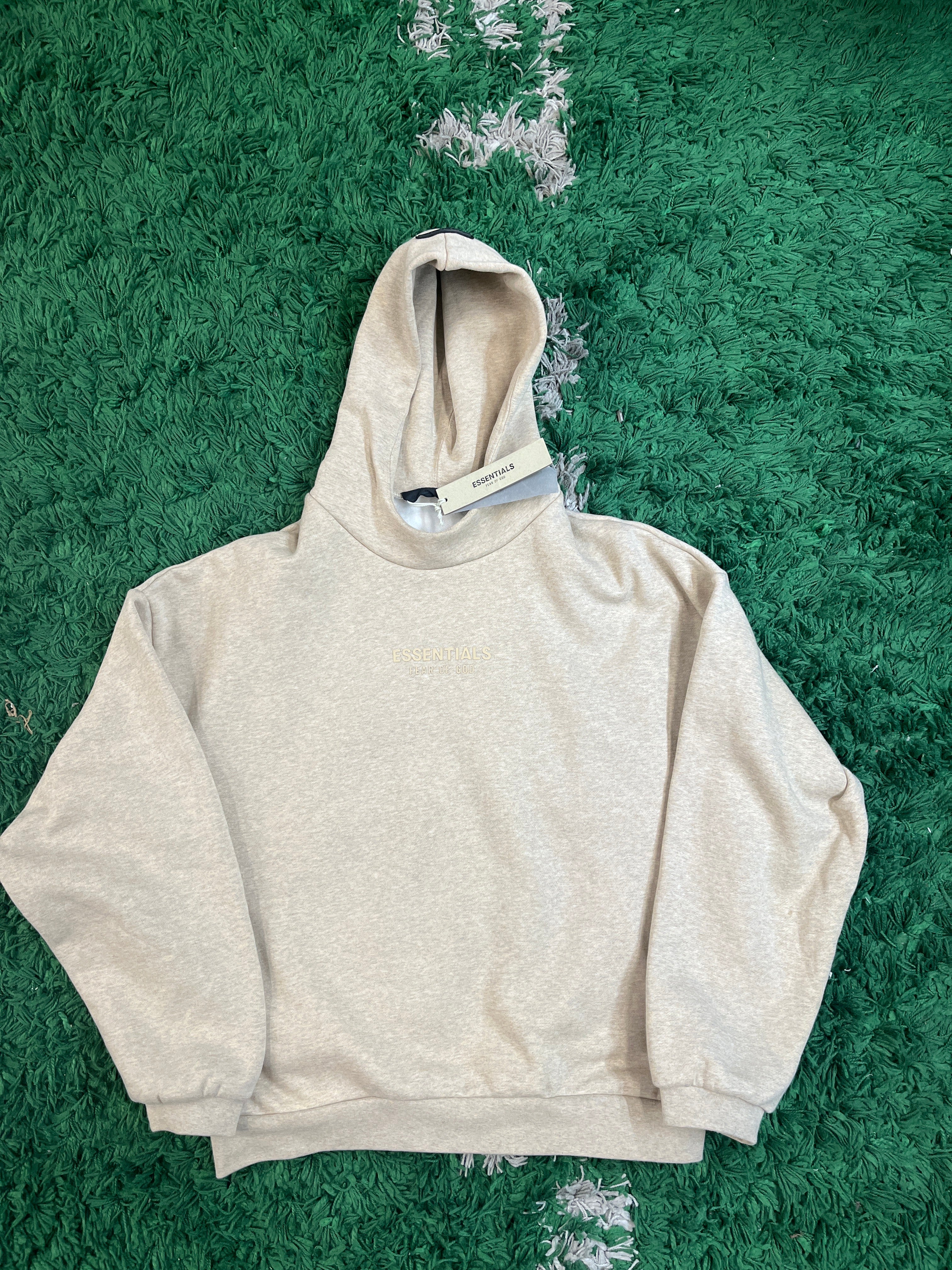 ESSENTIALS hoodie beige S DS