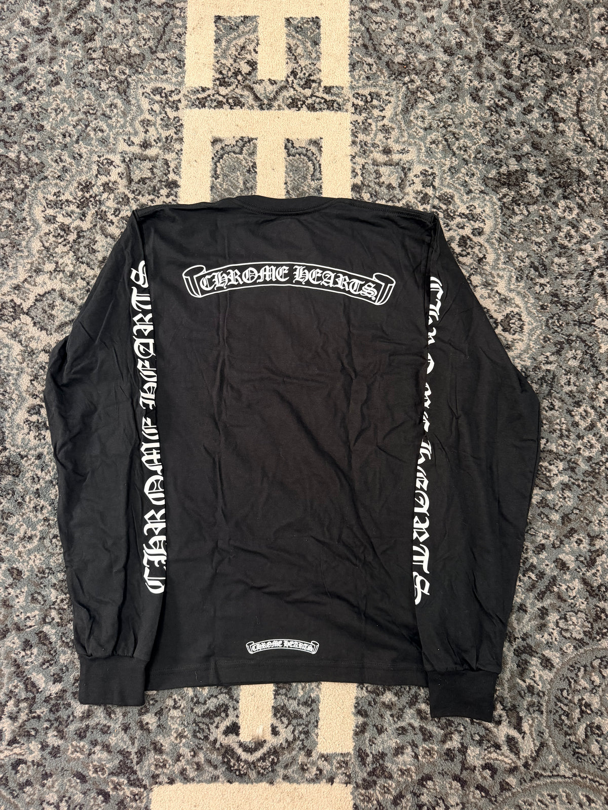 Chrome Hearts Scroll Longsleeve Size Medium New