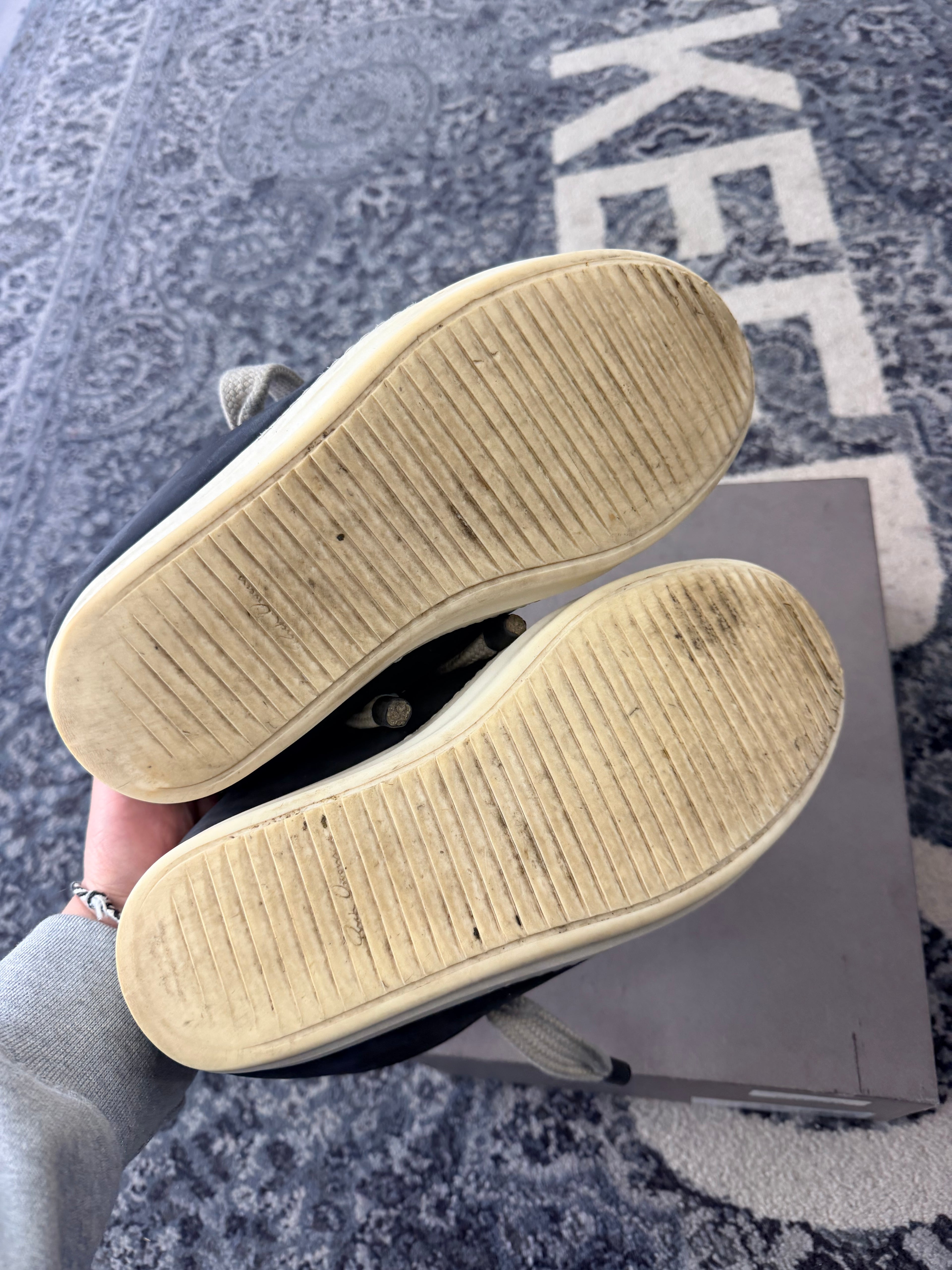 Rick Owen Mainline Jumbo Lace Size 42.5 (Fits 9.5-10) WB