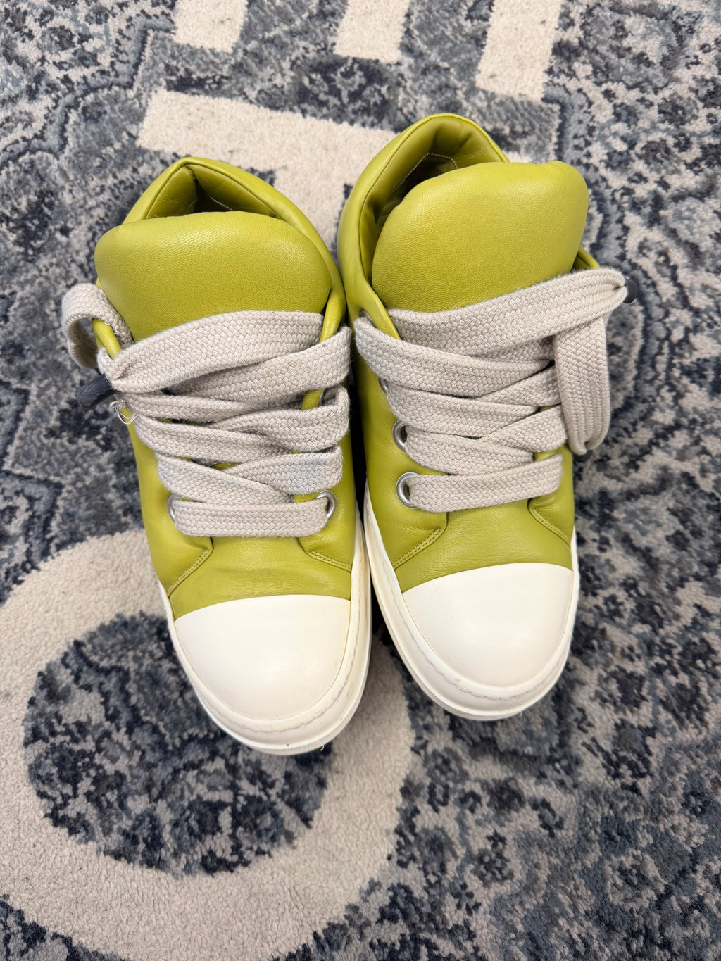 Rick Owens Padded Jumbo Lace Size 11 US NB
