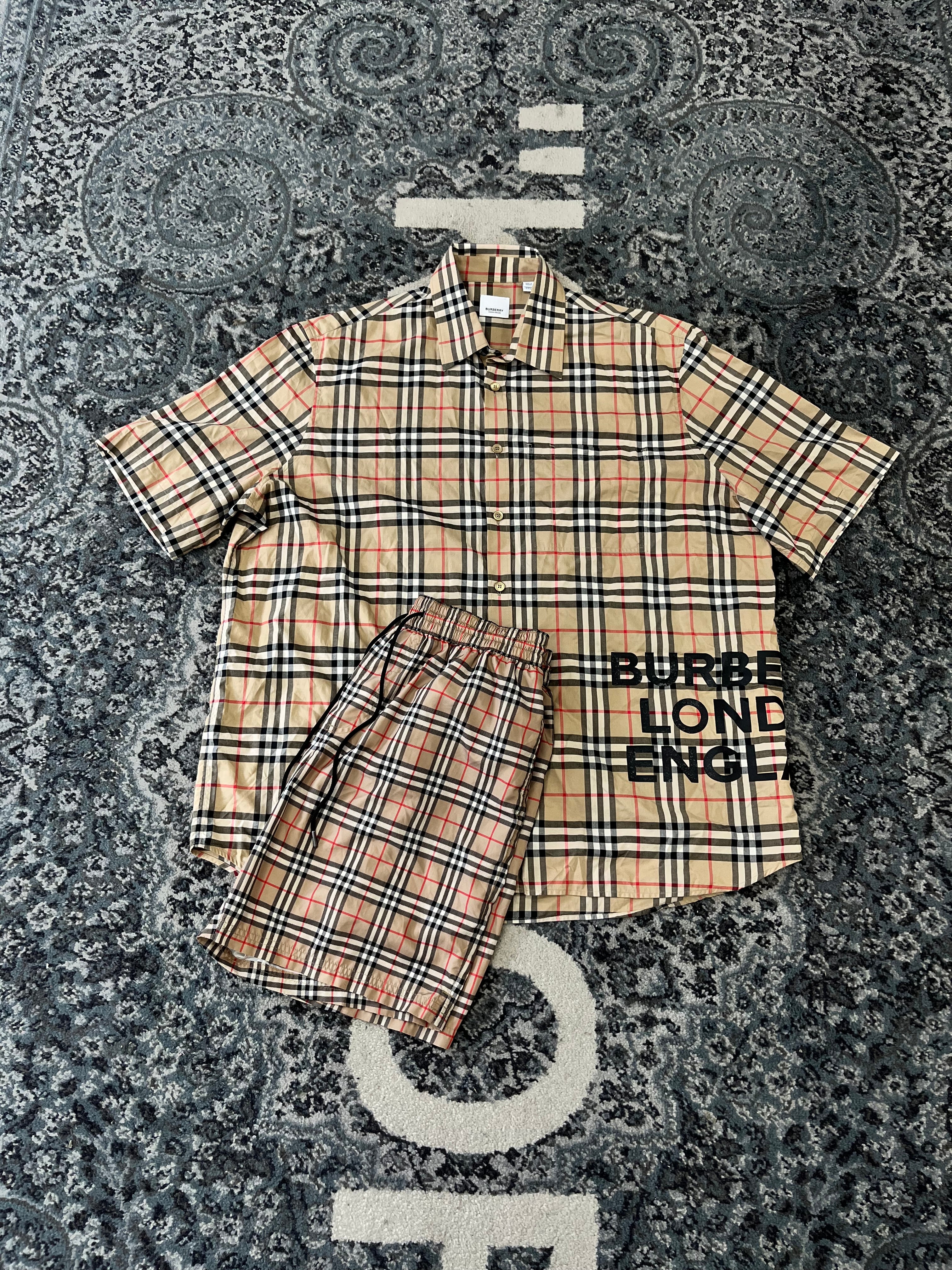 Burberry Polo Set Top: Size XXL Bottom: Size XL U