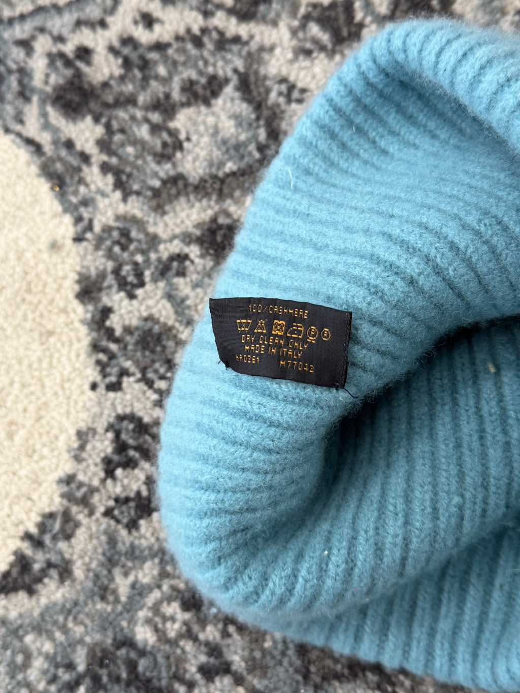 LV Teal beanie