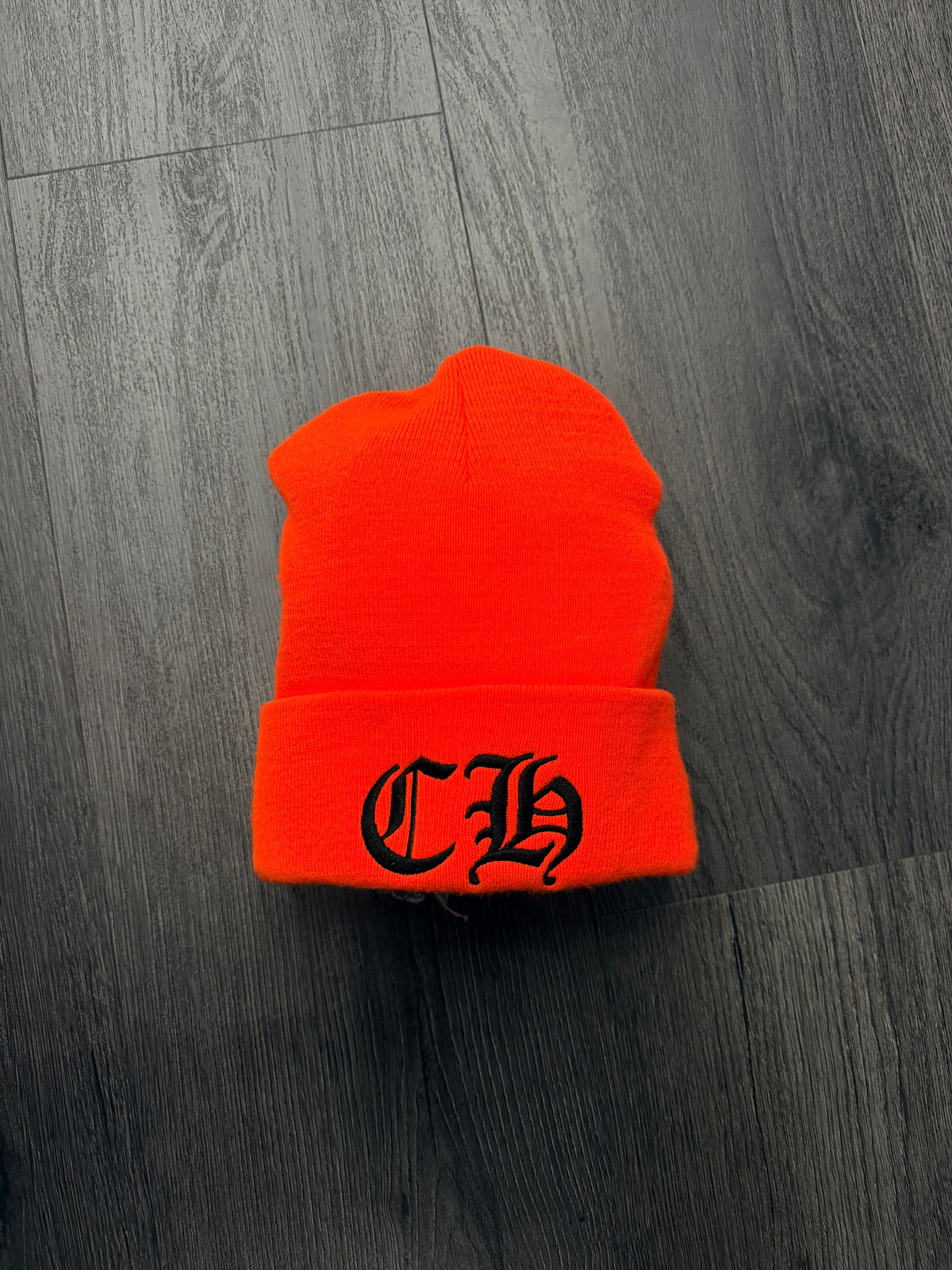Chrome Heart CH Orange Beanie U