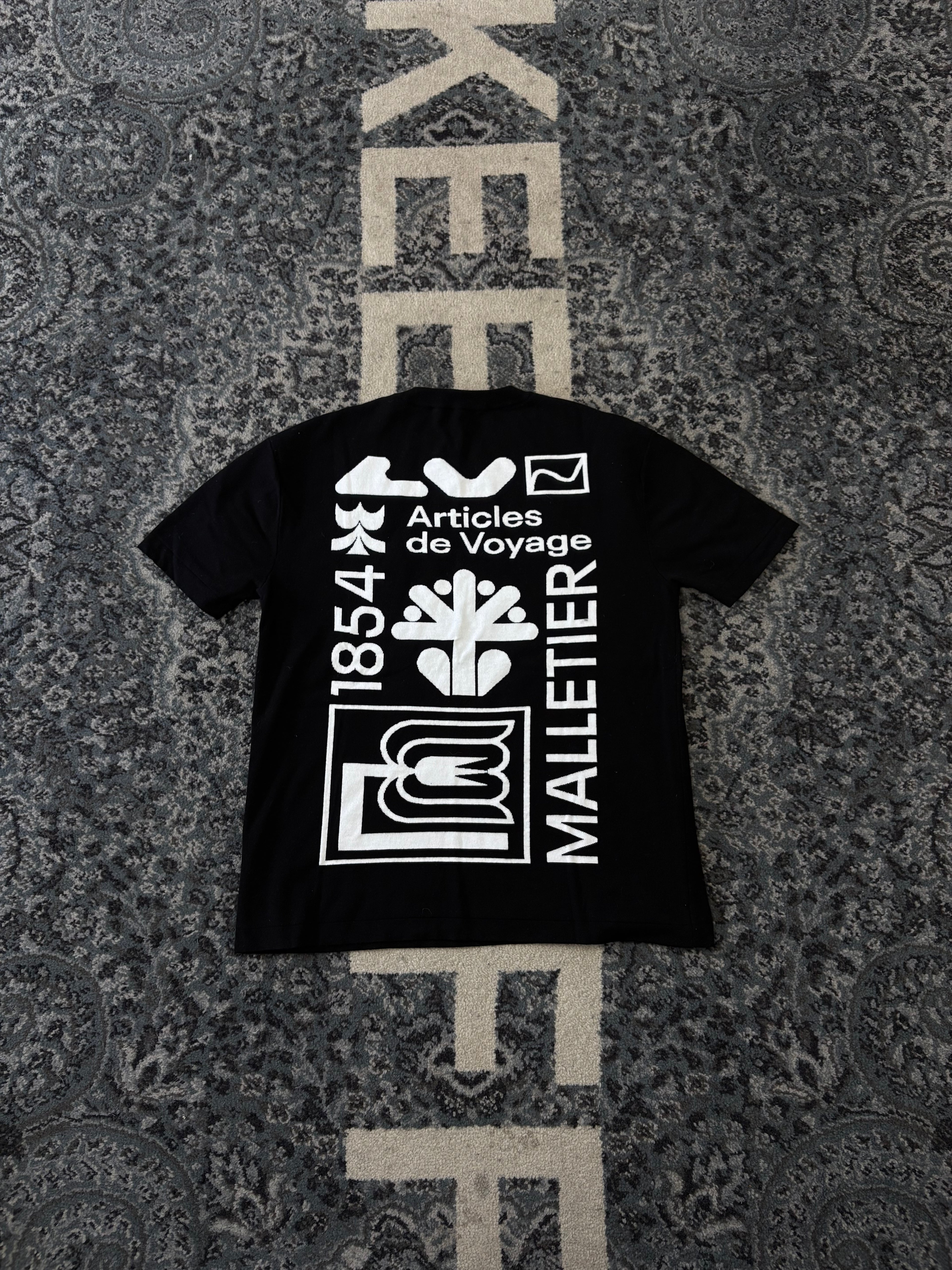 LV knit logo shirt pontneuf black S U