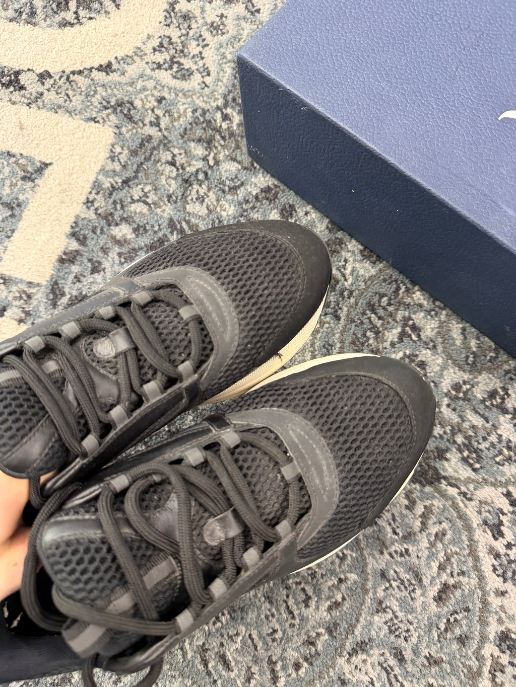DIOR B22 runners black/white 41 (8M) WB NI U