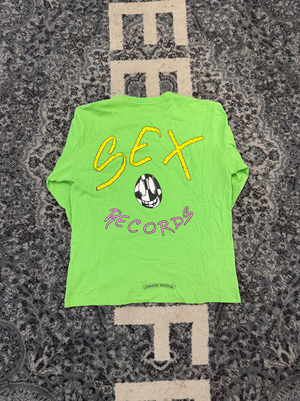 Chrome Hearty "Matty boy sex records" long sleeve sz M U