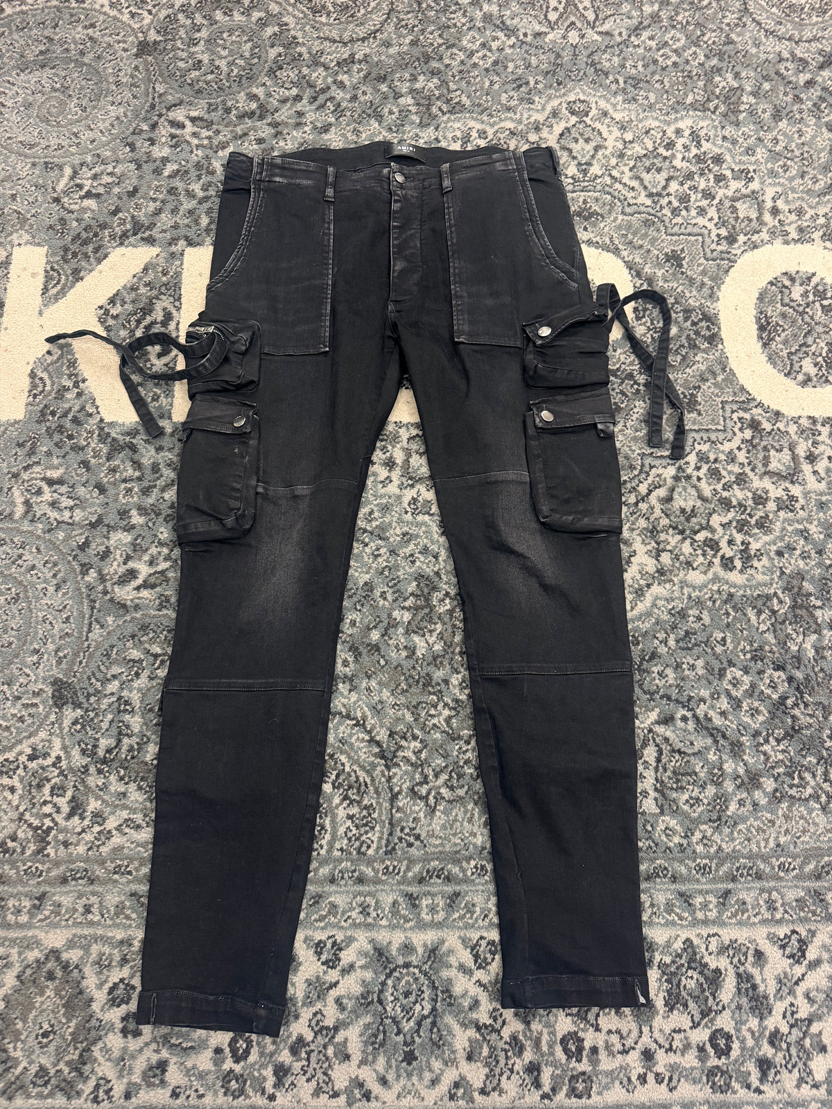 Amiri Black Cagos Size 36 U