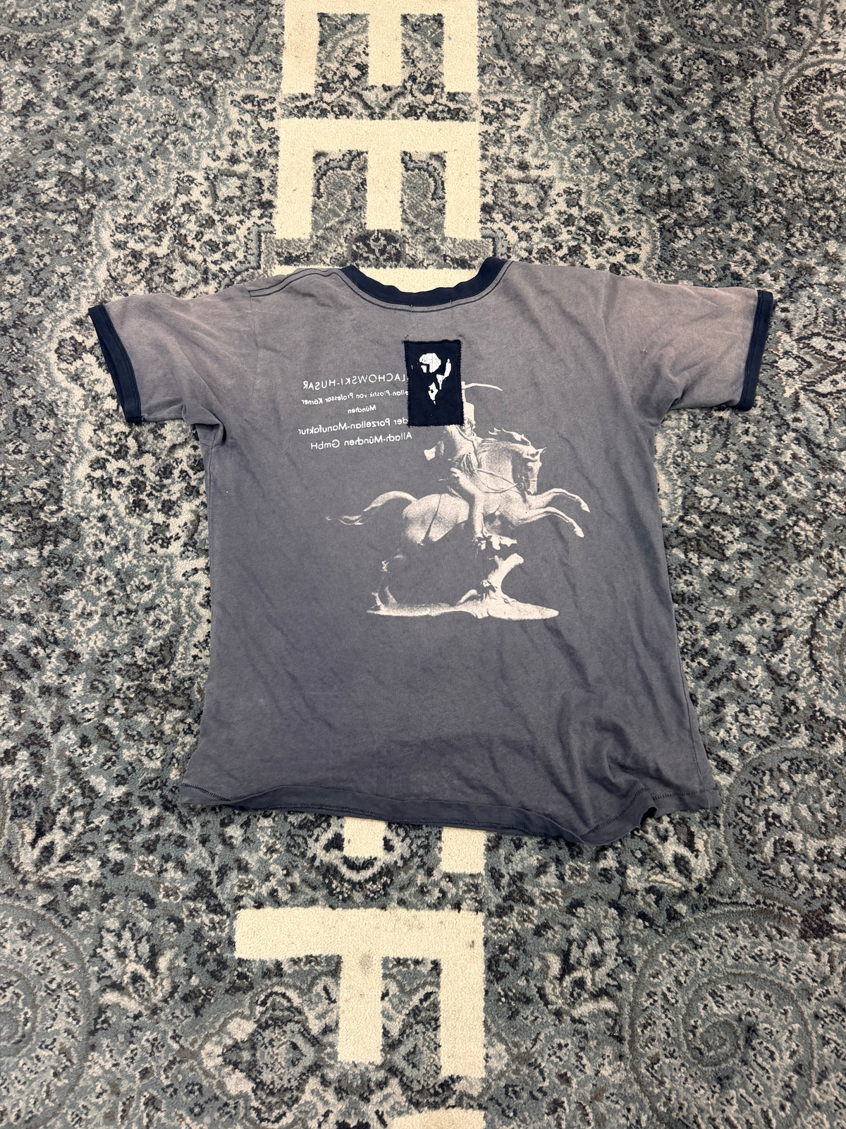 ERD Porcelian Dog Shirt Size Large U