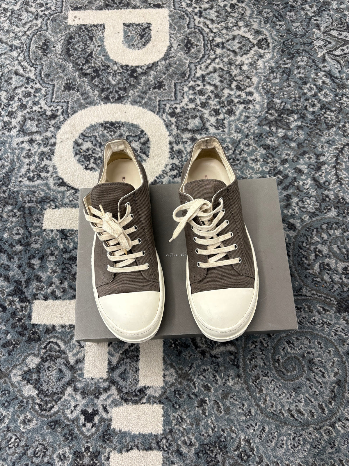 Rick Owen DRKSHDW Low Tops Size 43 (Lightly Worn)