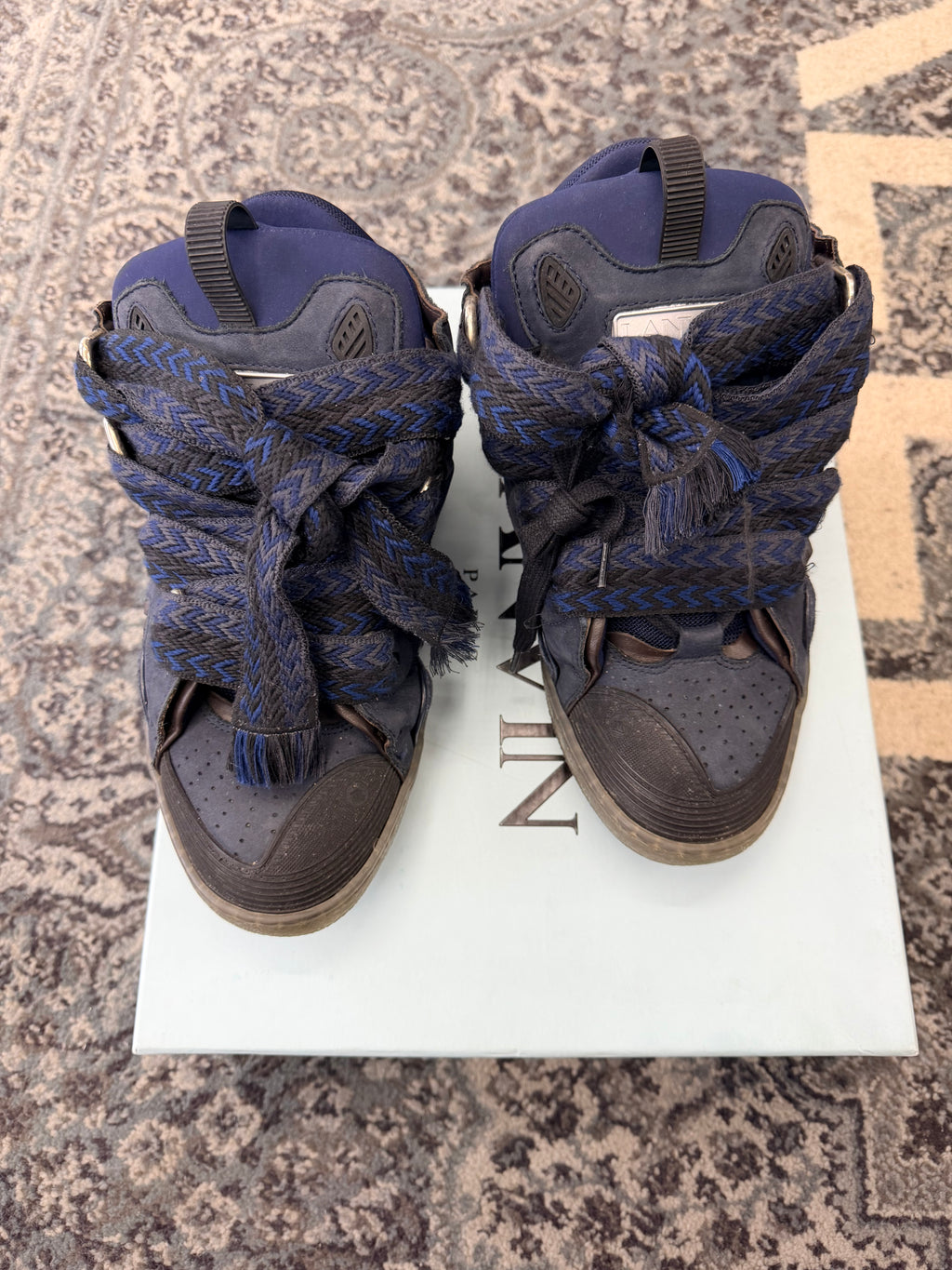 Lanvin Curb Sneakers Size 10 U WB
