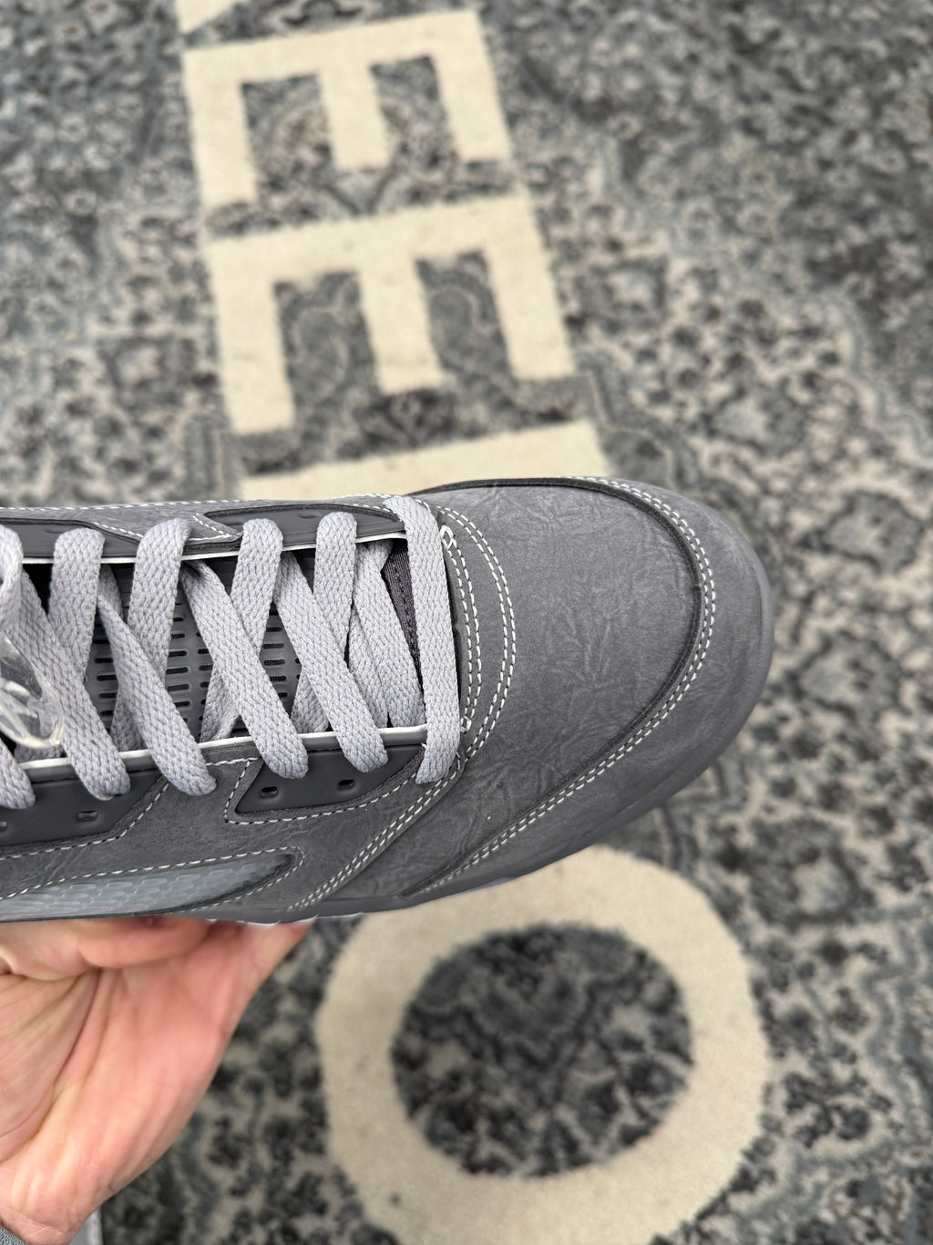 JORDAN 5 "wolf grey" 9M OG ALL DS