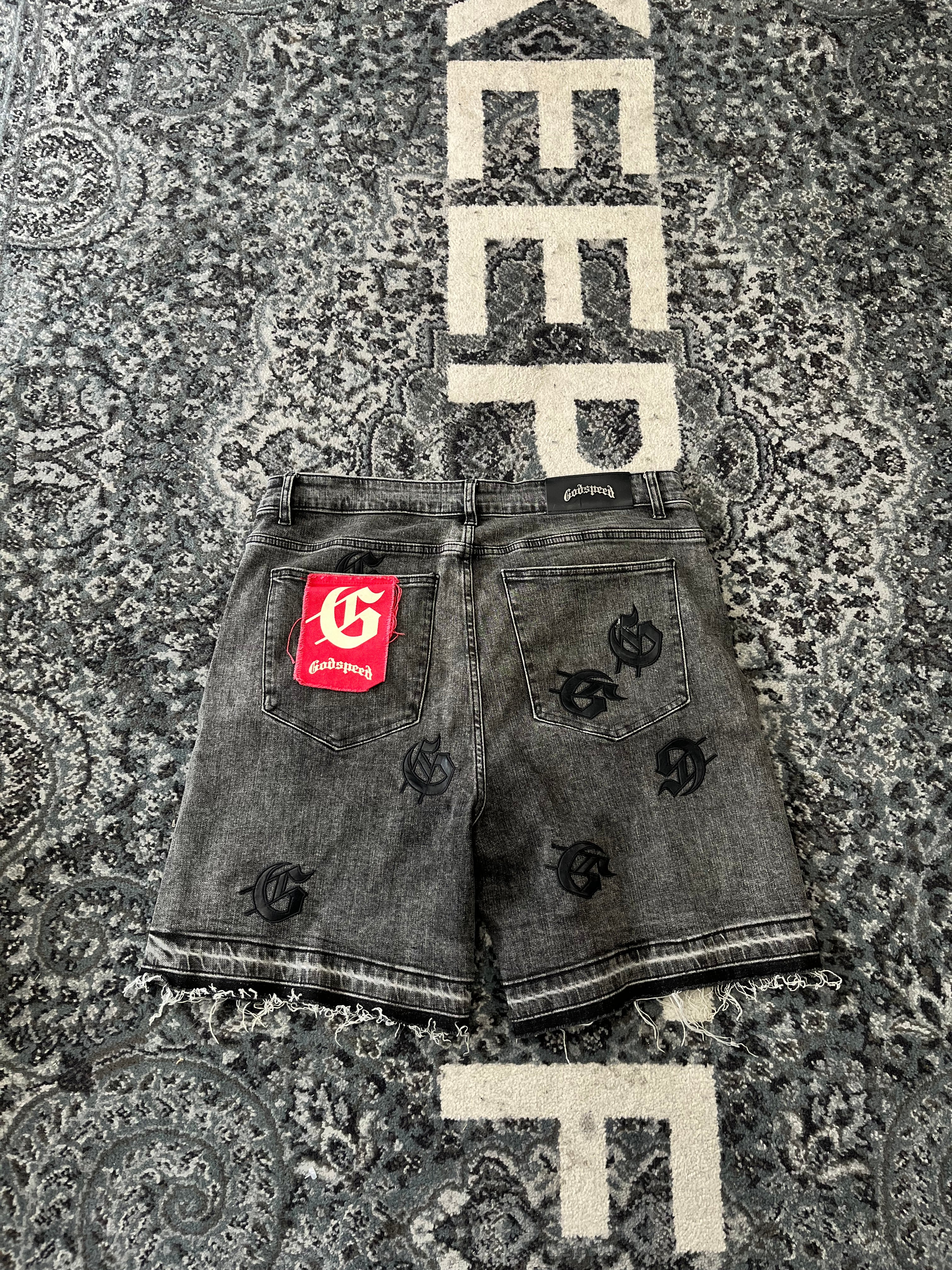 Godspeed Patch Work Shorts Size 36U