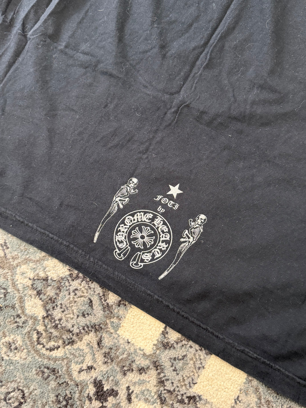 CHROME HEARTS Foti star shirt black XXL U