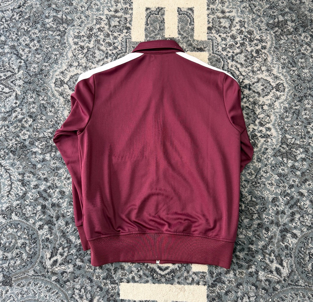 PALM ANGELS track jacket burgundy L U