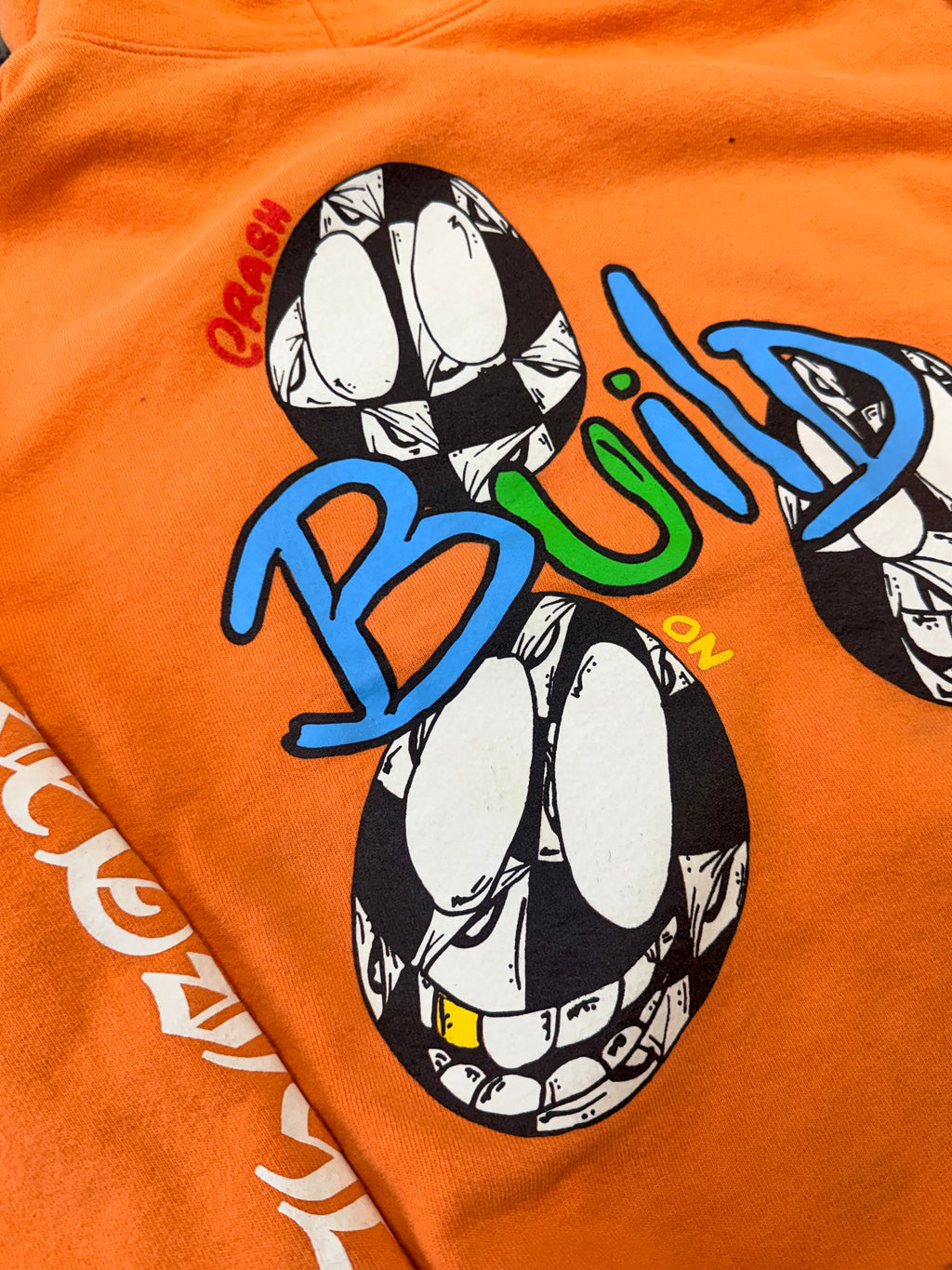 CHROME HEARTS matty boy build hoodie orange M U
