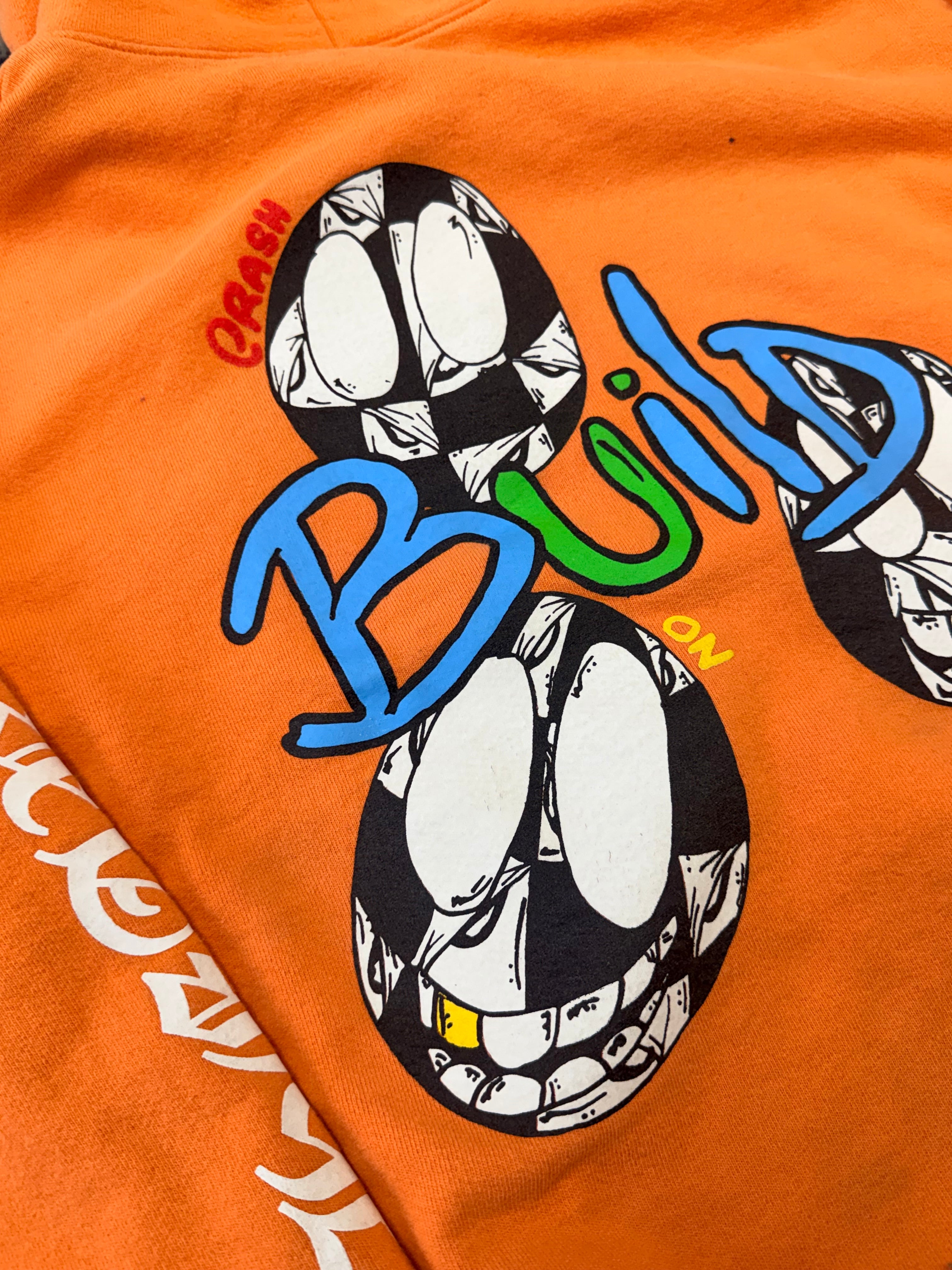 CHROME HEARTS matty boy build hoodie orange M U