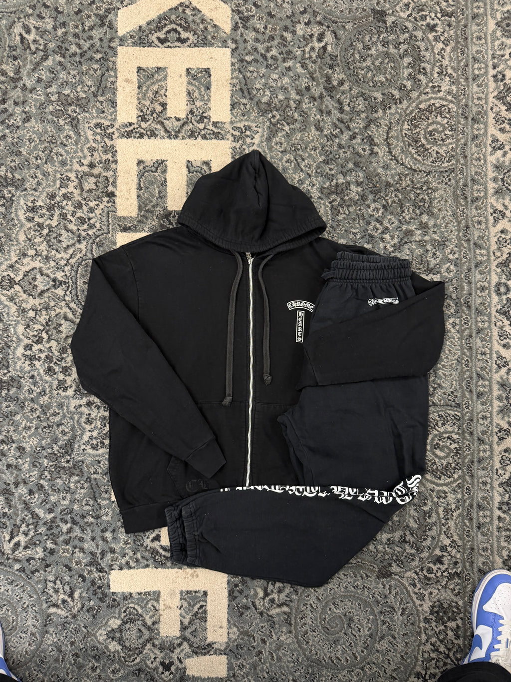 CHROME HEARTS f*ck you t bar sweatsuit L U