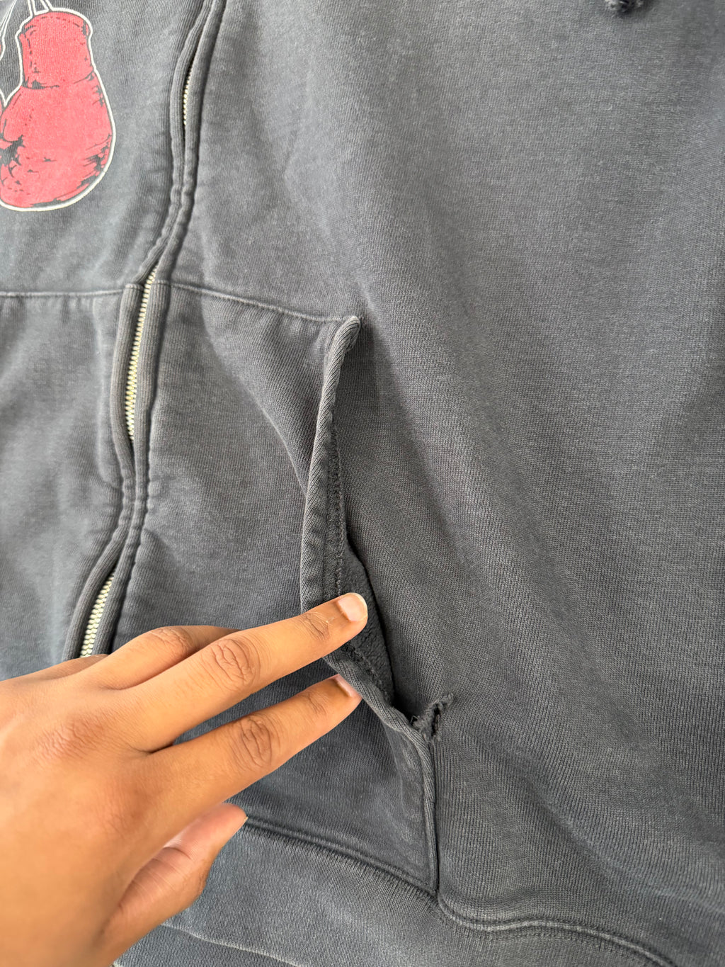 Gallery Dept . Boxing Merch Hoodie Xl U