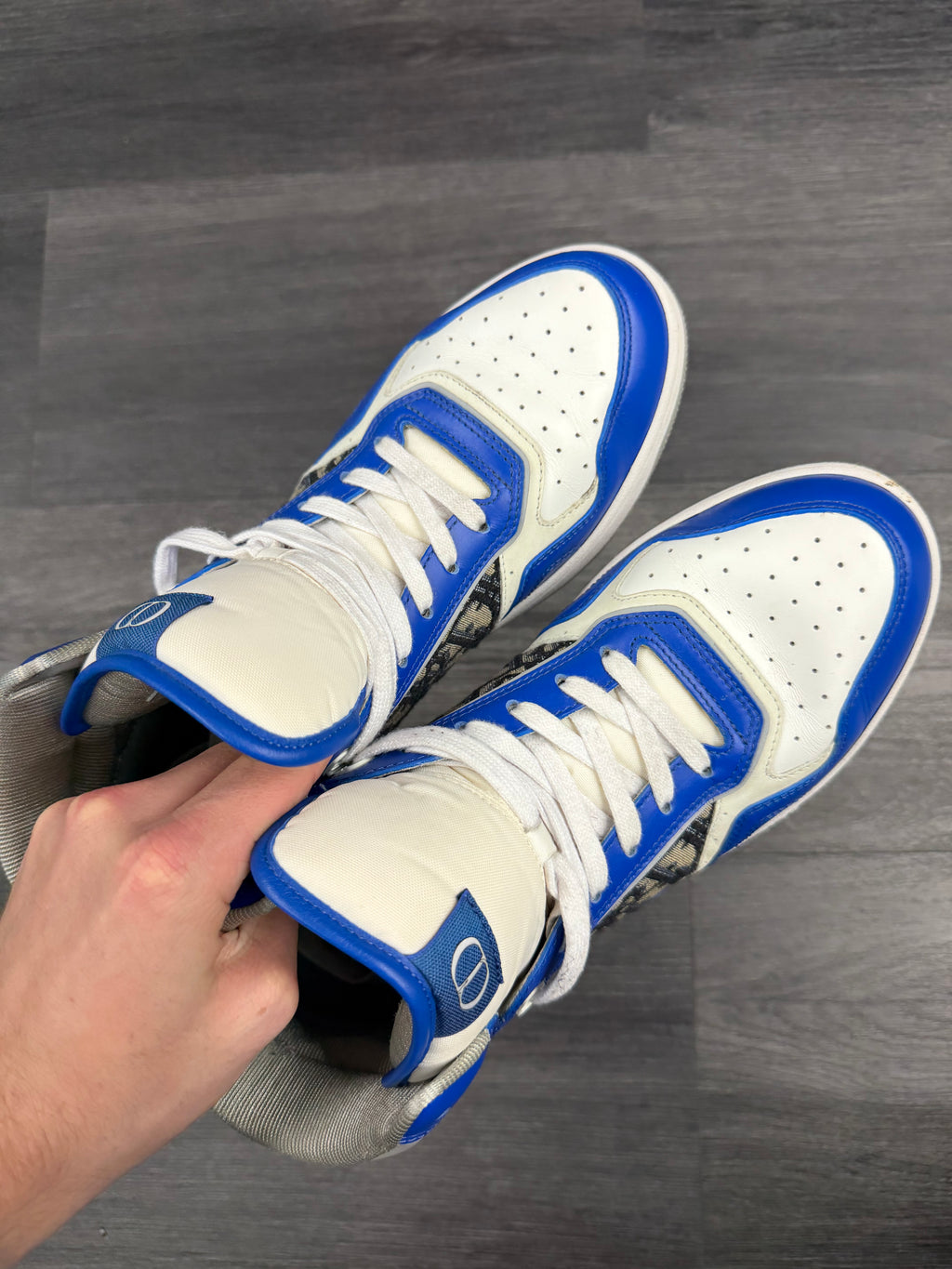 DIOR B27 hightops blue 43 (10M) NB U