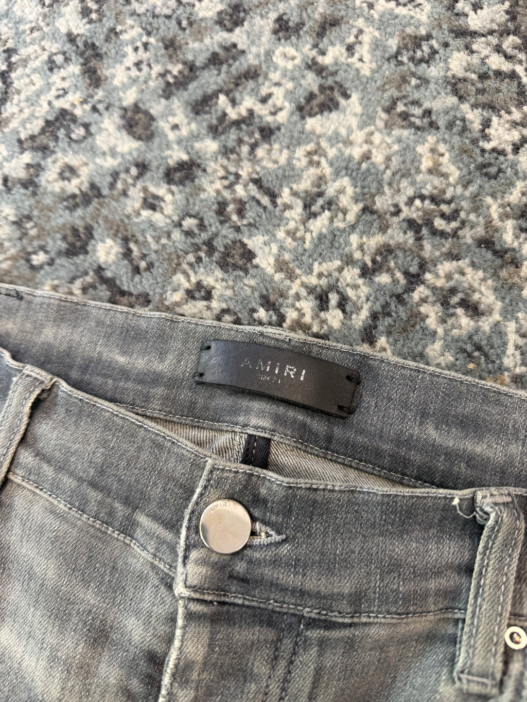AMIRI playboy patch mx1 jeans grey 34 U (flawed)