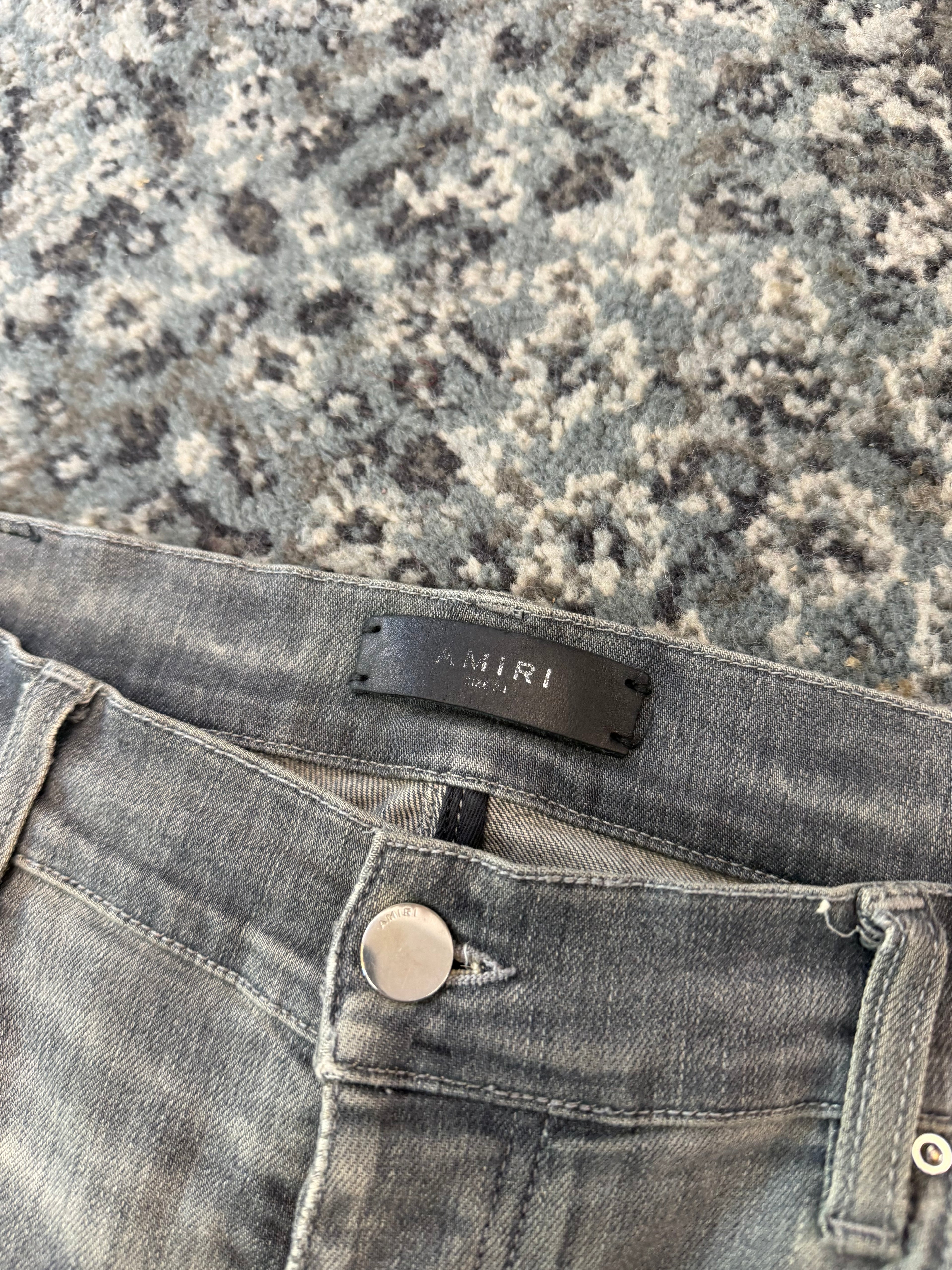 AMIRI playboy patch mx1 jeans grey 34 U (flawed)