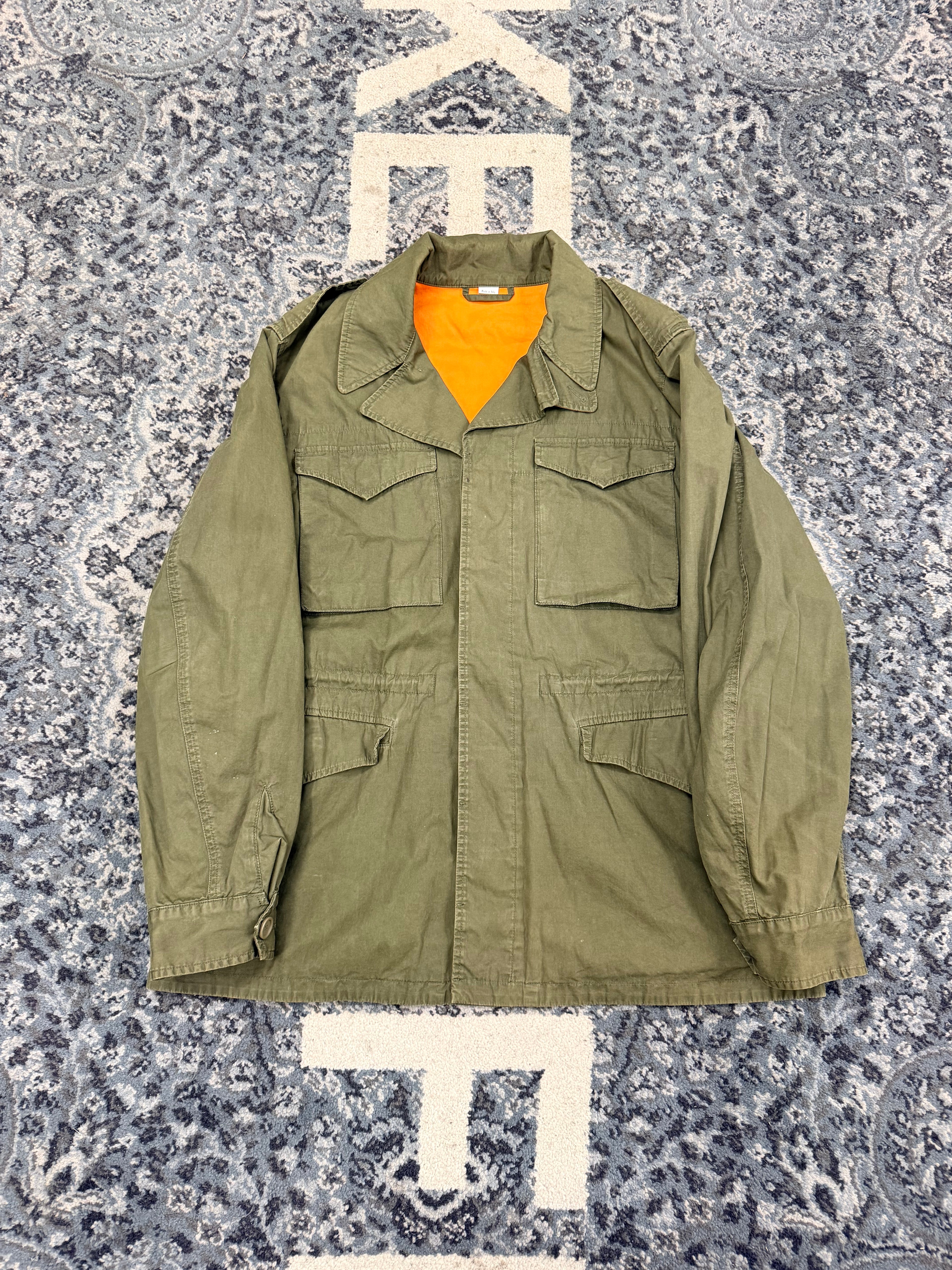 Gucci Logo Military Parka Size 50 Fits L-XL U
