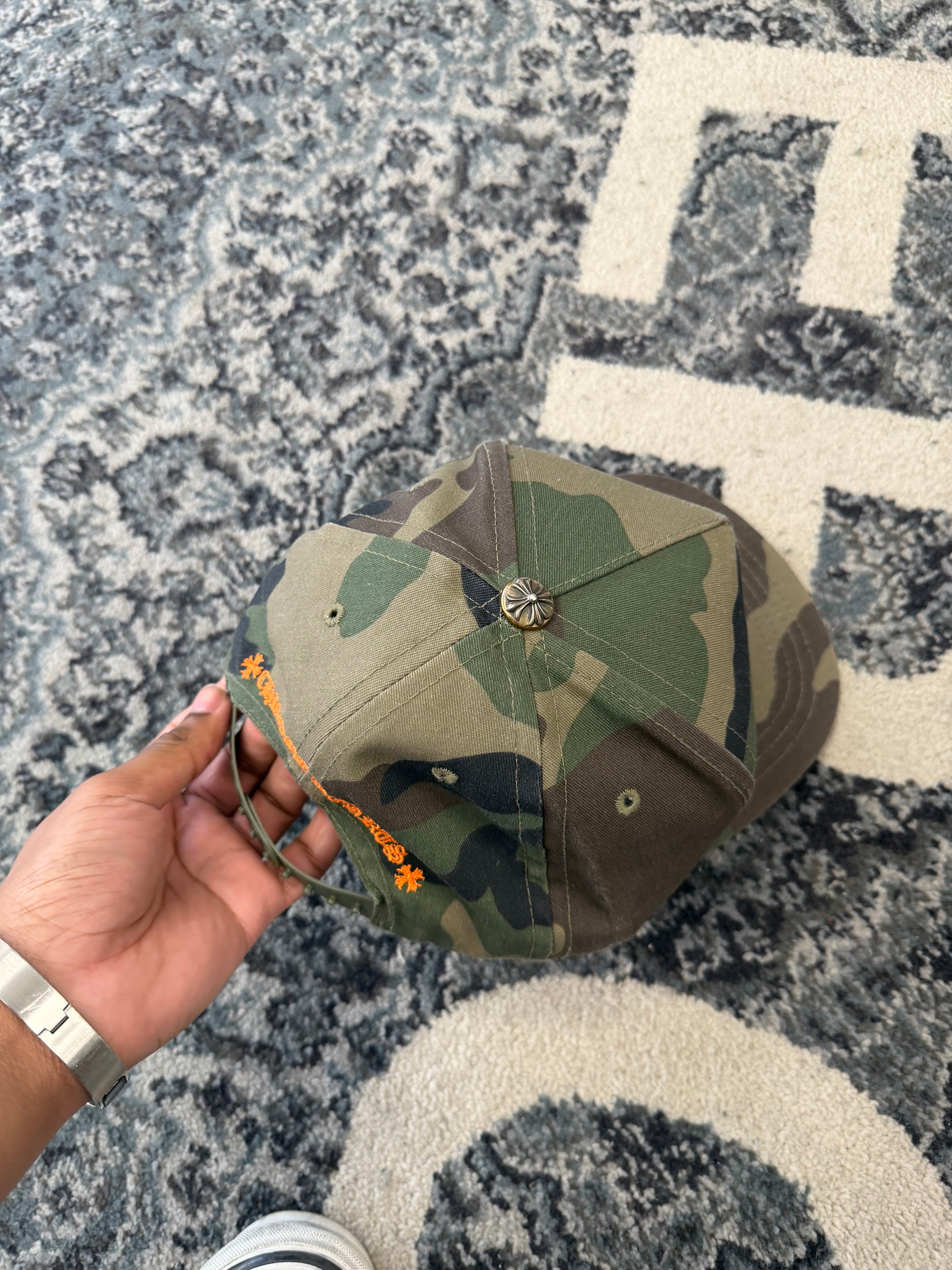 Chrome Hearts Camo baseball cap