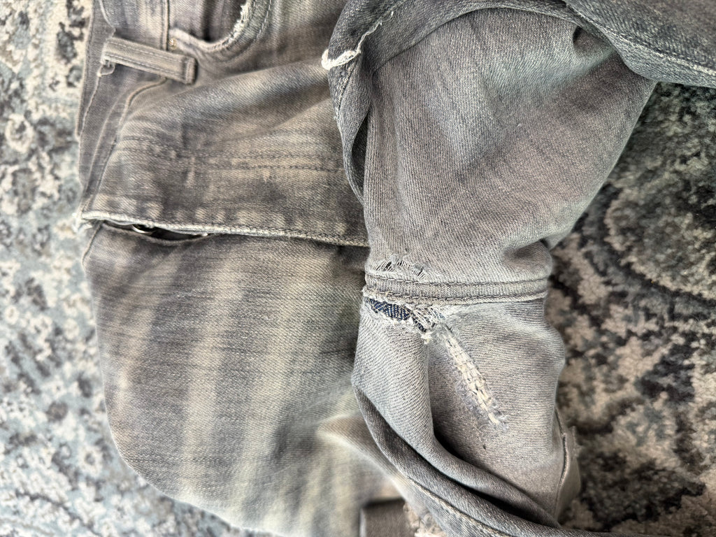 AMIRI playboy patch mx1 jeans grey 34 U (flawed)