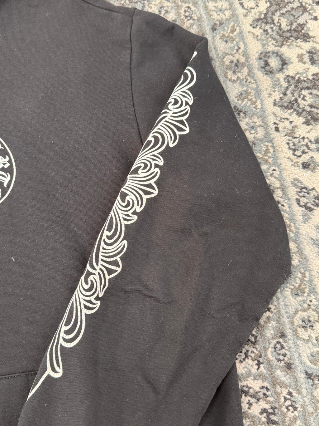 CHROME HEARTS floral sweatsuit black L U