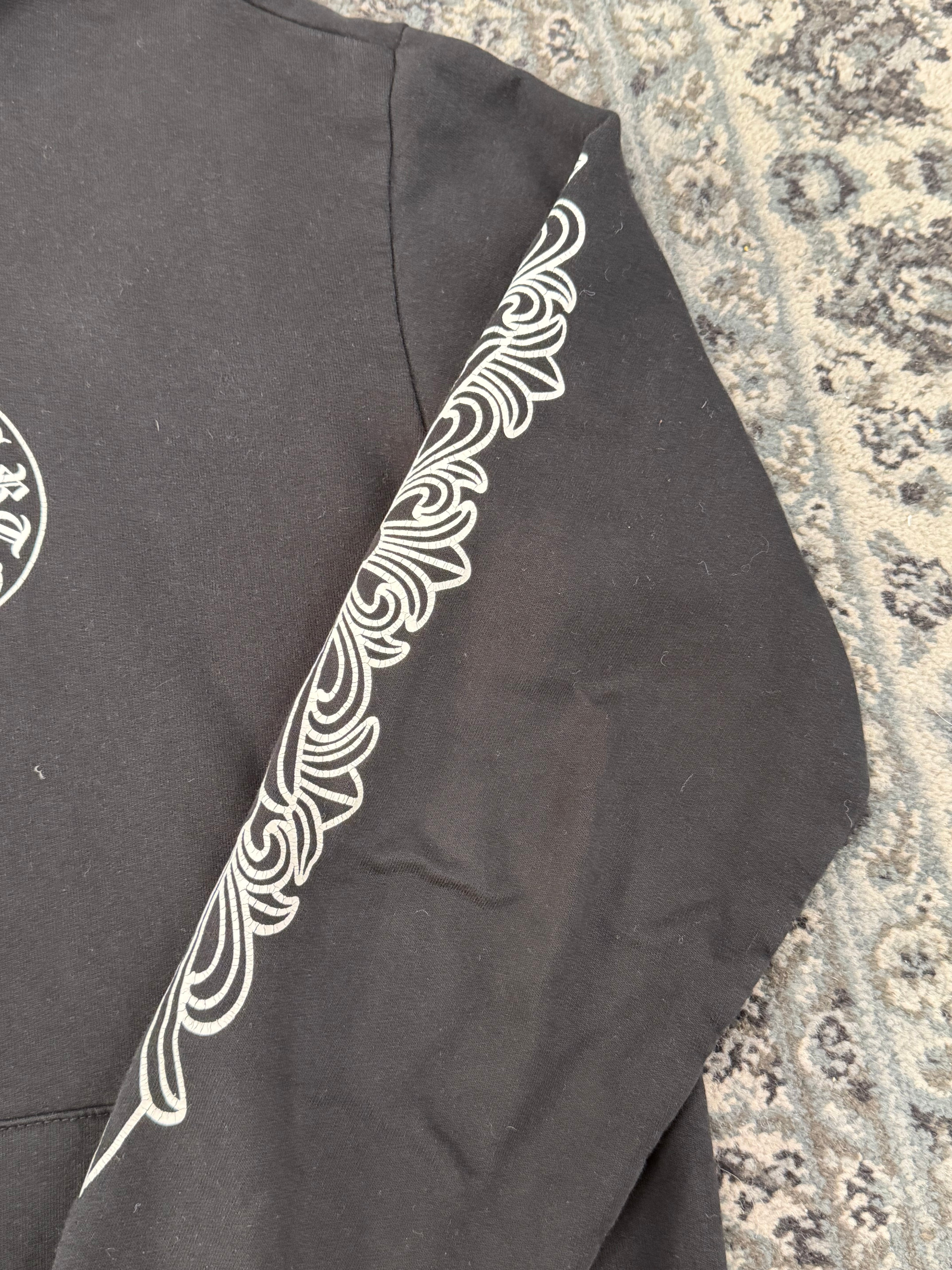 CHROME HEARTS floral sweatsuit black L U