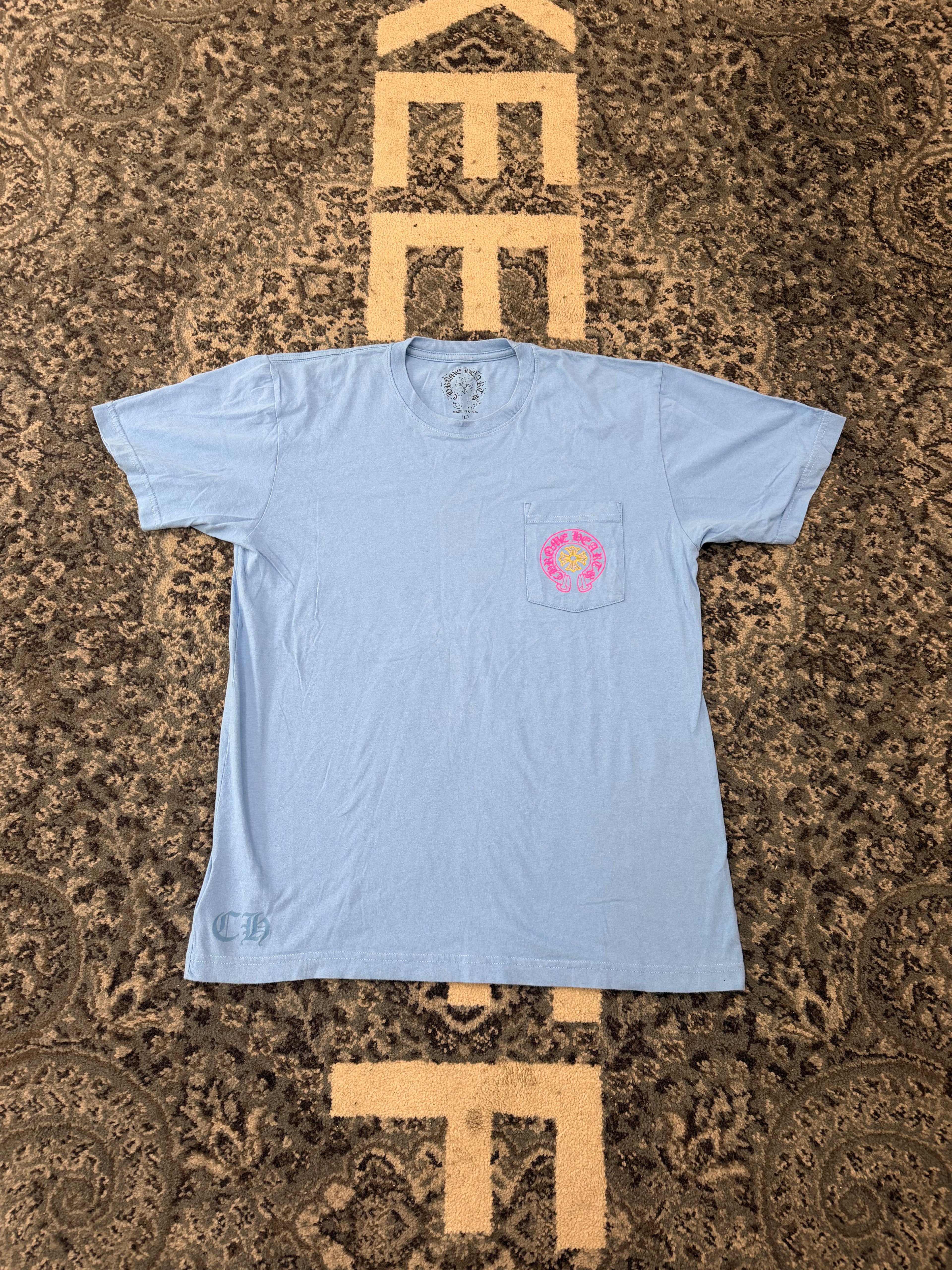 Chrome Hearts Miami Art Basel Excluisve Horseshoe Shirt Size Large U
